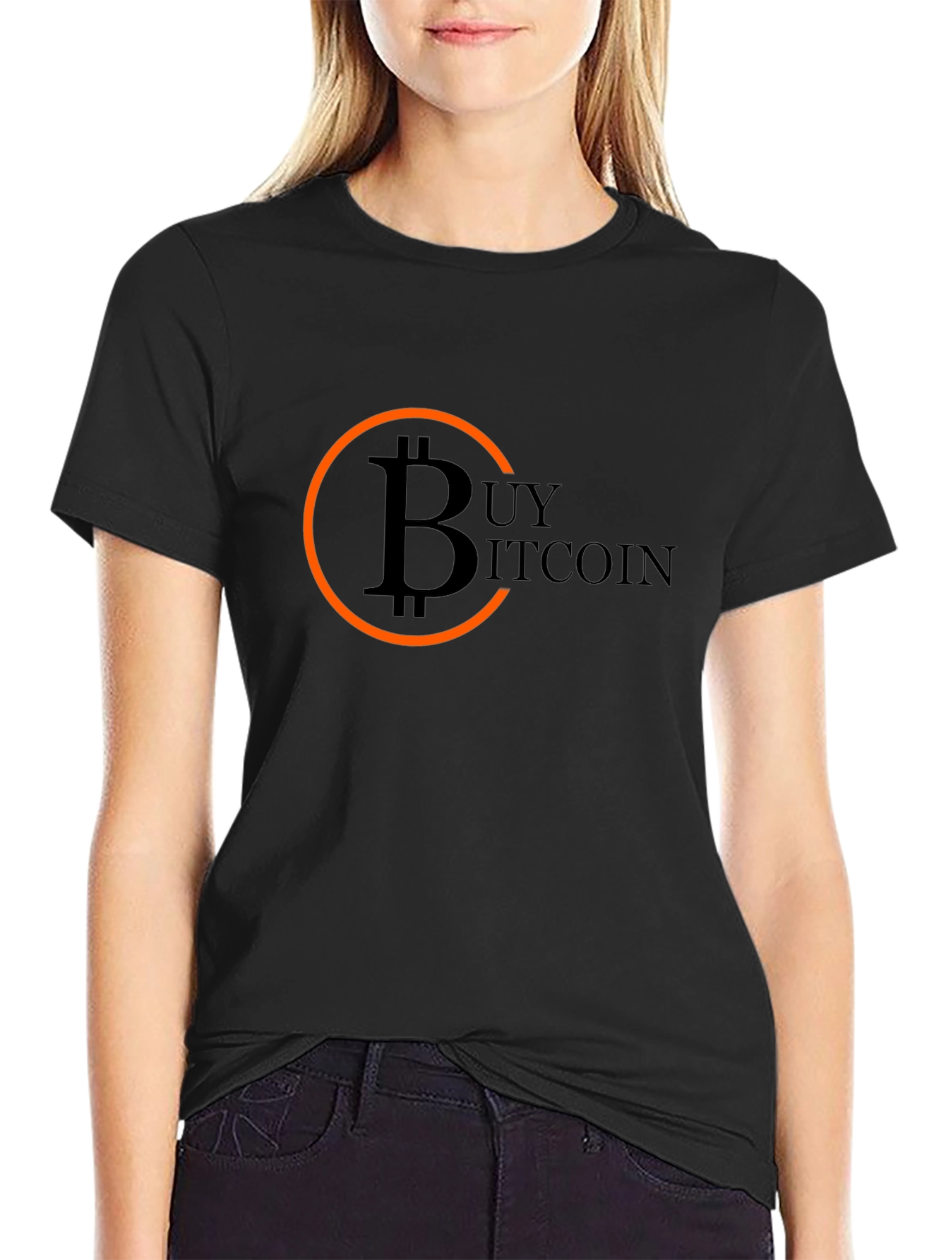 Buy Bitcoin Black Graphic Tee - Crypto Currency T-Shirt