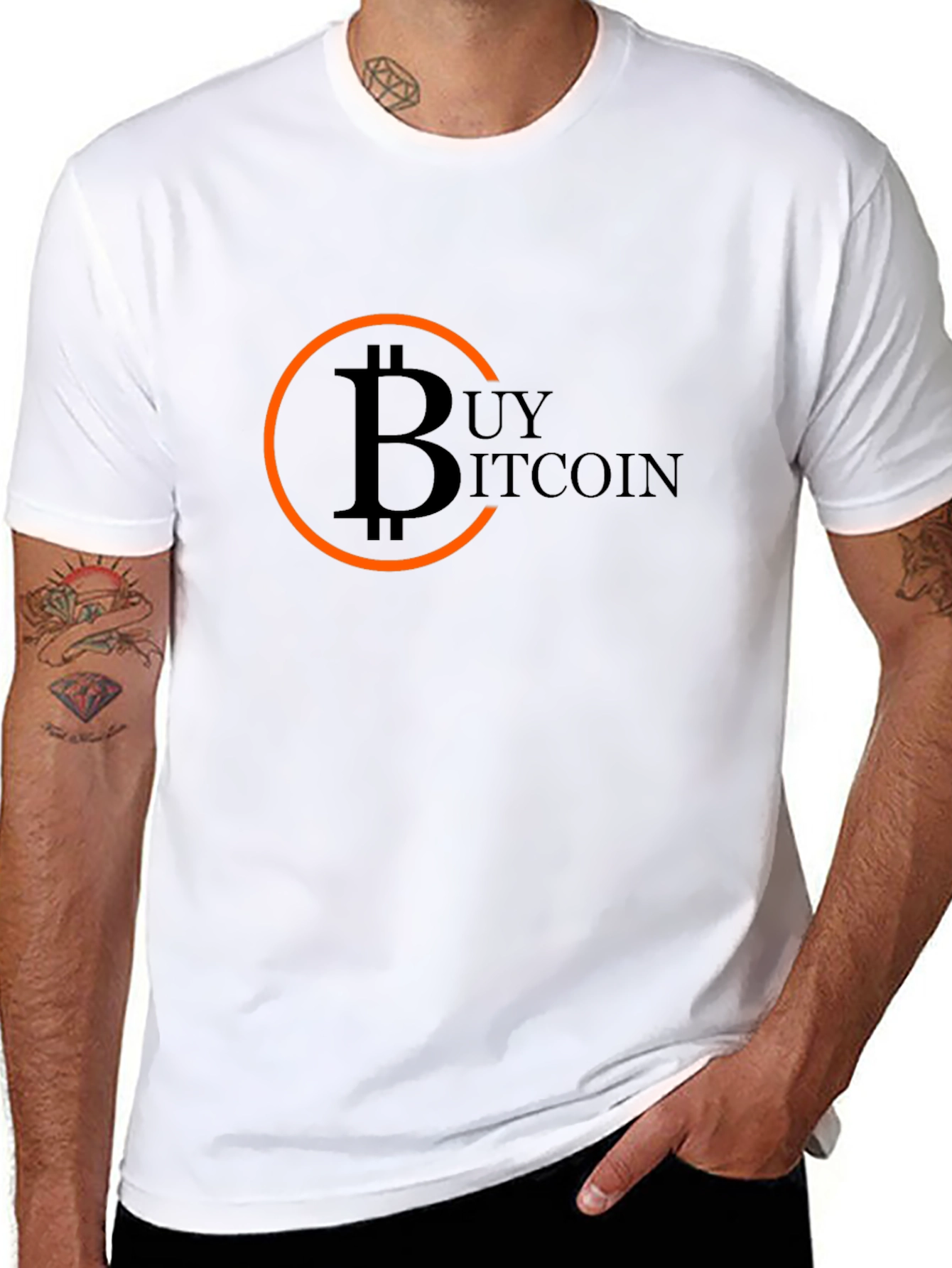 Buy Bitcoin Black Graphic Tee - Crypto Currency T-Shirt
