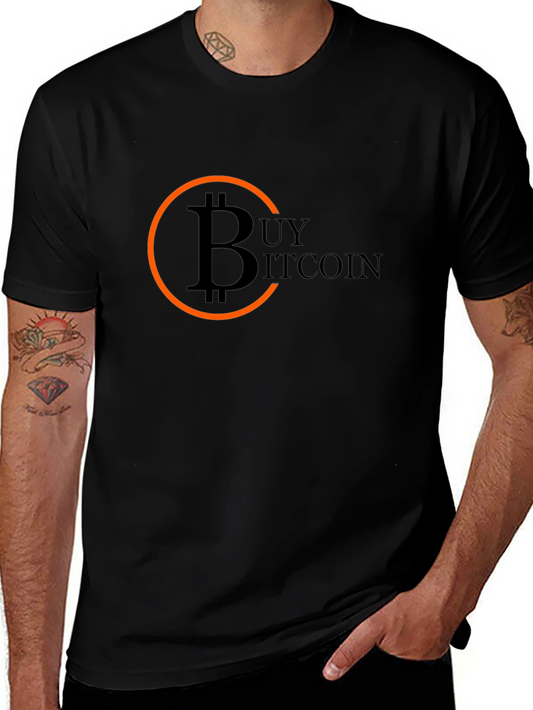 Buy Bitcoin Black Graphic Tee - Crypto Currency T-Shirt