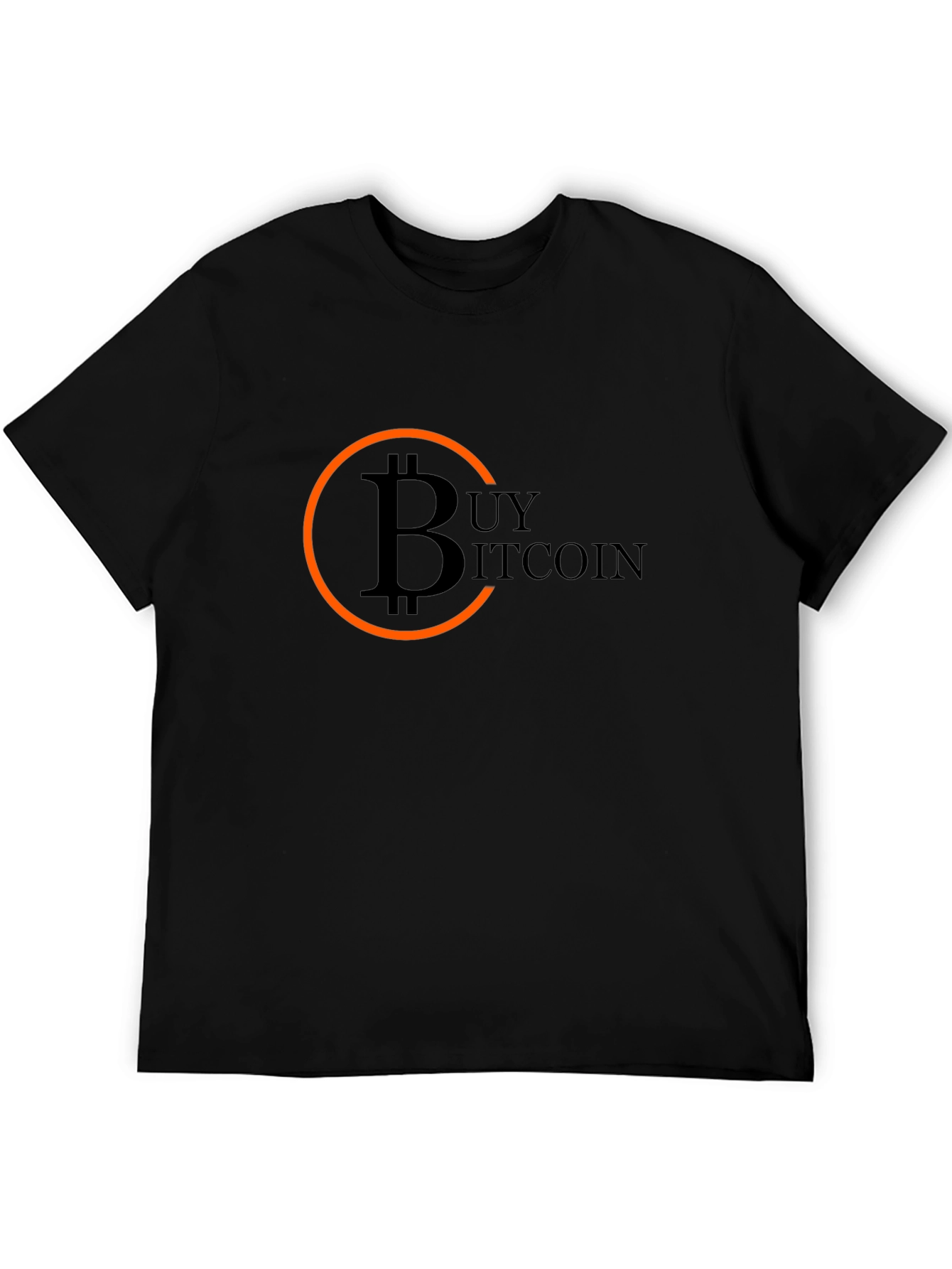 Buy Bitcoin Black Graphic Tee - Crypto Currency T-Shirt