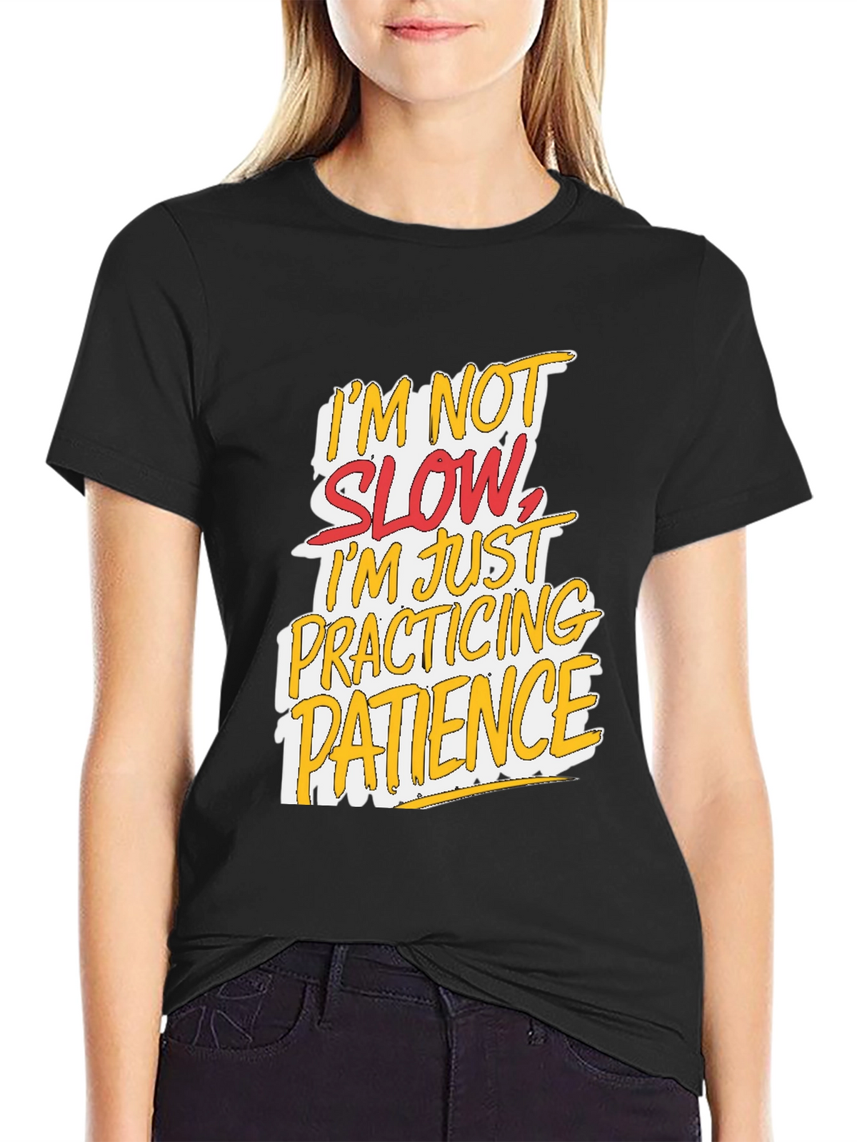 Funny Patience Graphic T-Shirt