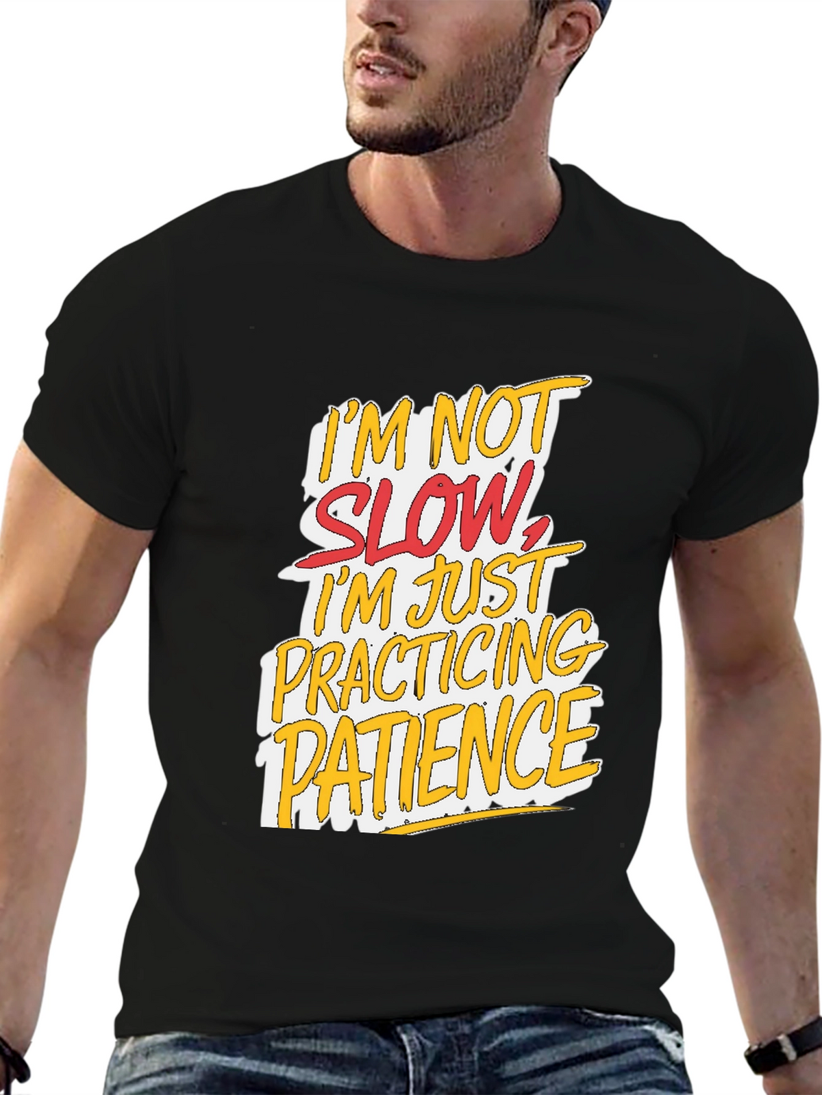 Funny Patience Graphic T-Shirt