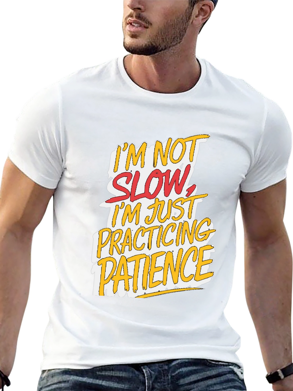 Funny Patience Graphic T-Shirt