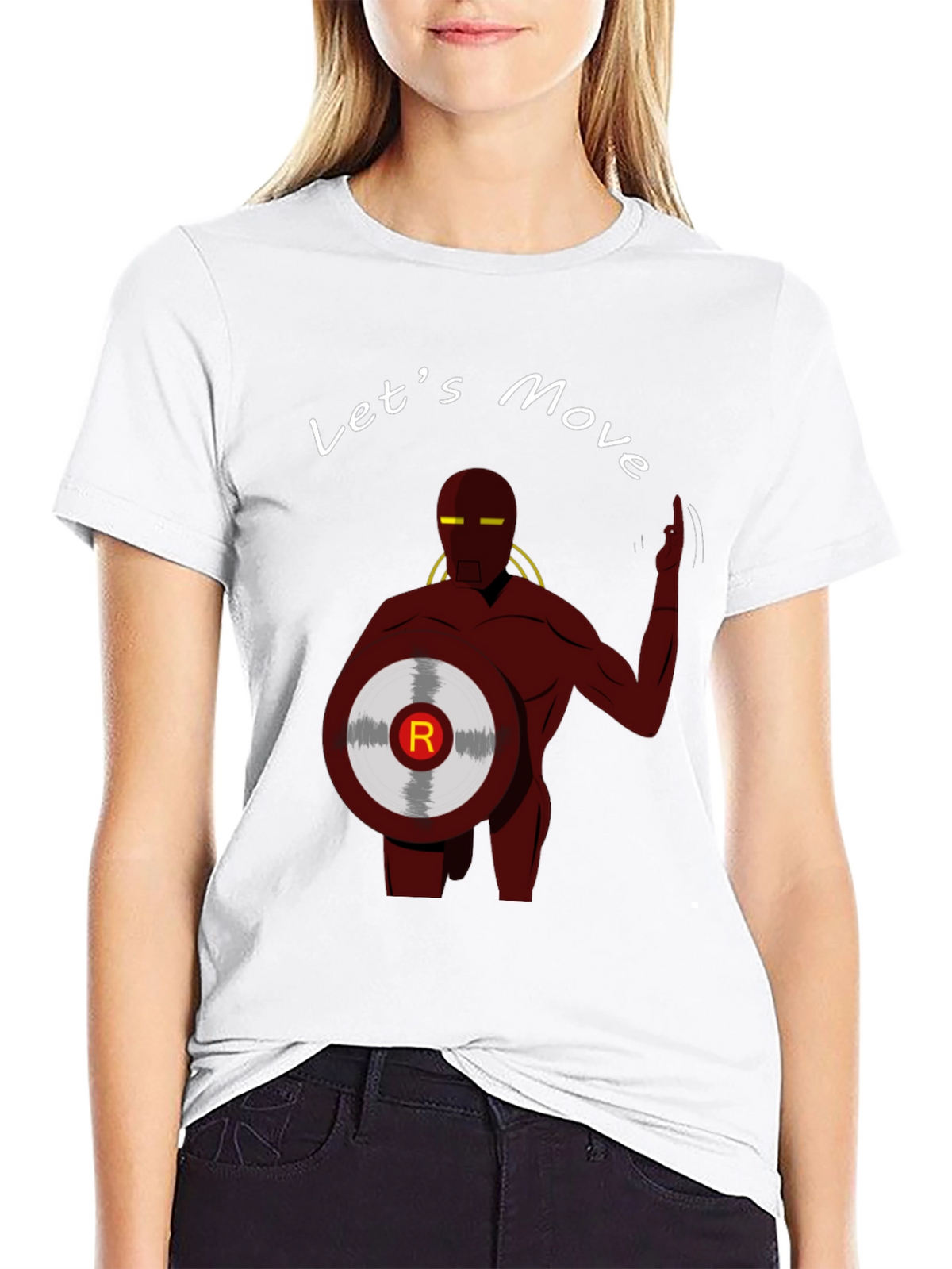 Lets Move Graphic T-Shirt