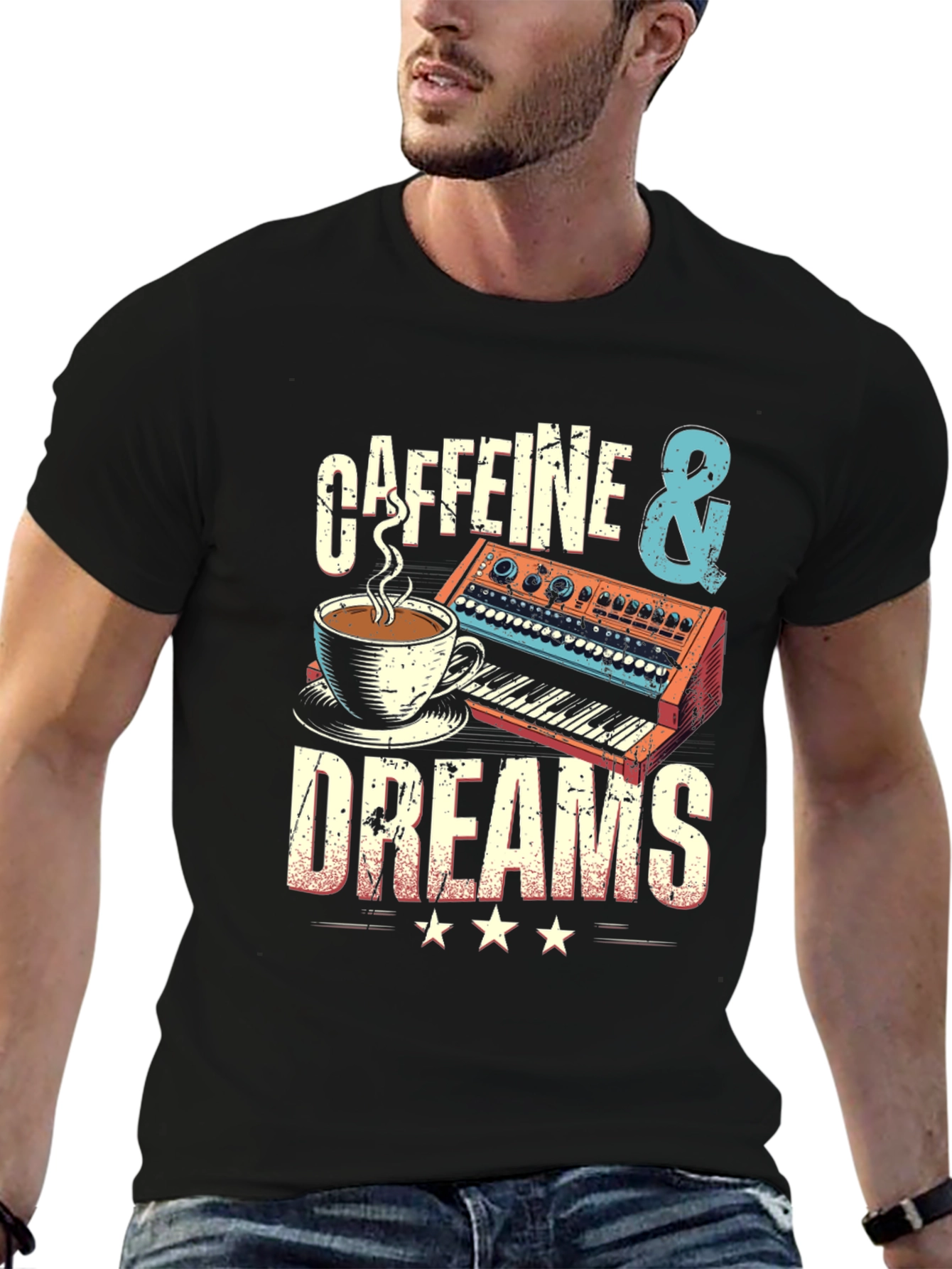 Caffeine & Dreams Graphic Tee