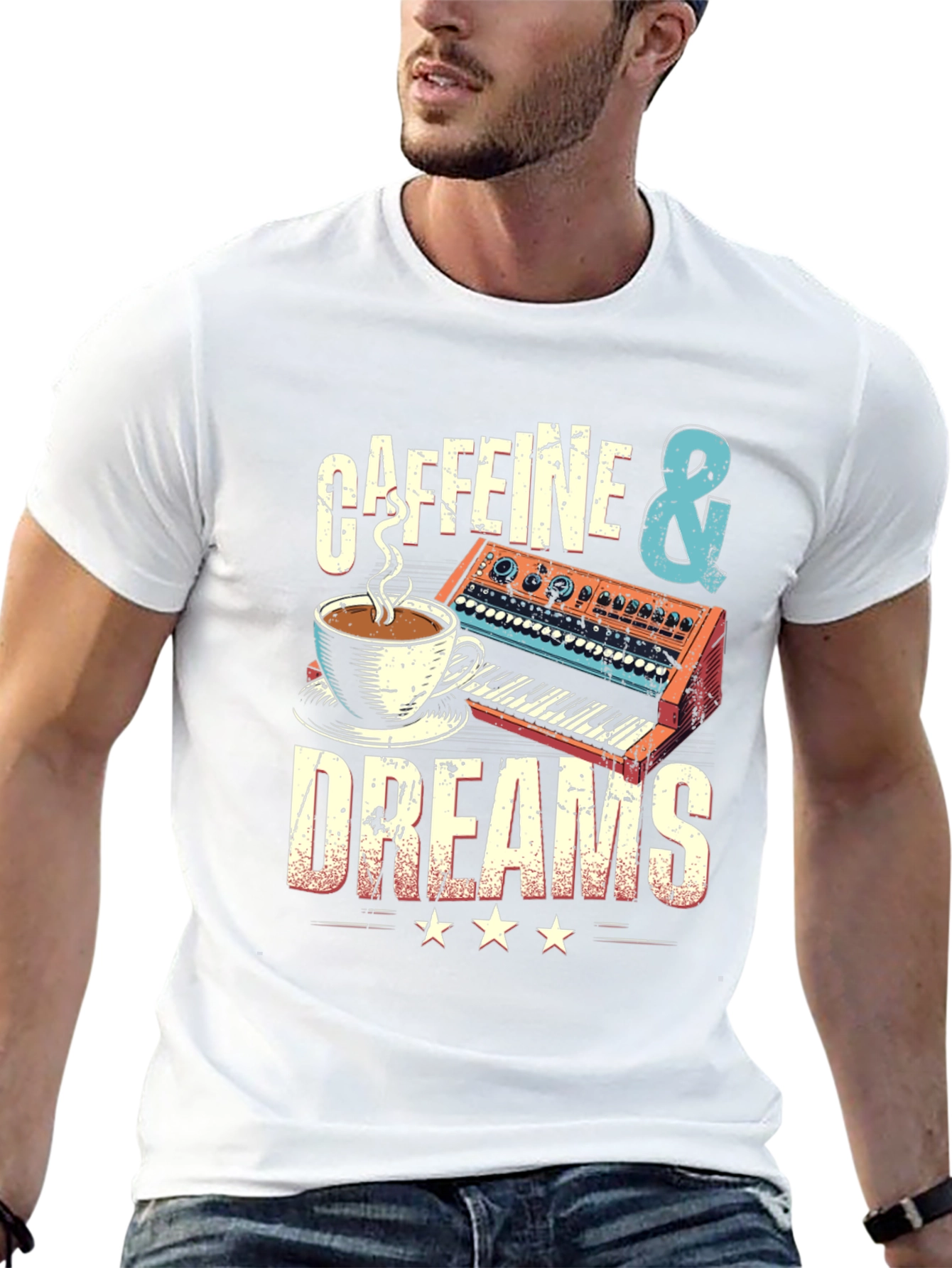 Caffeine & Dreams Graphic Tee