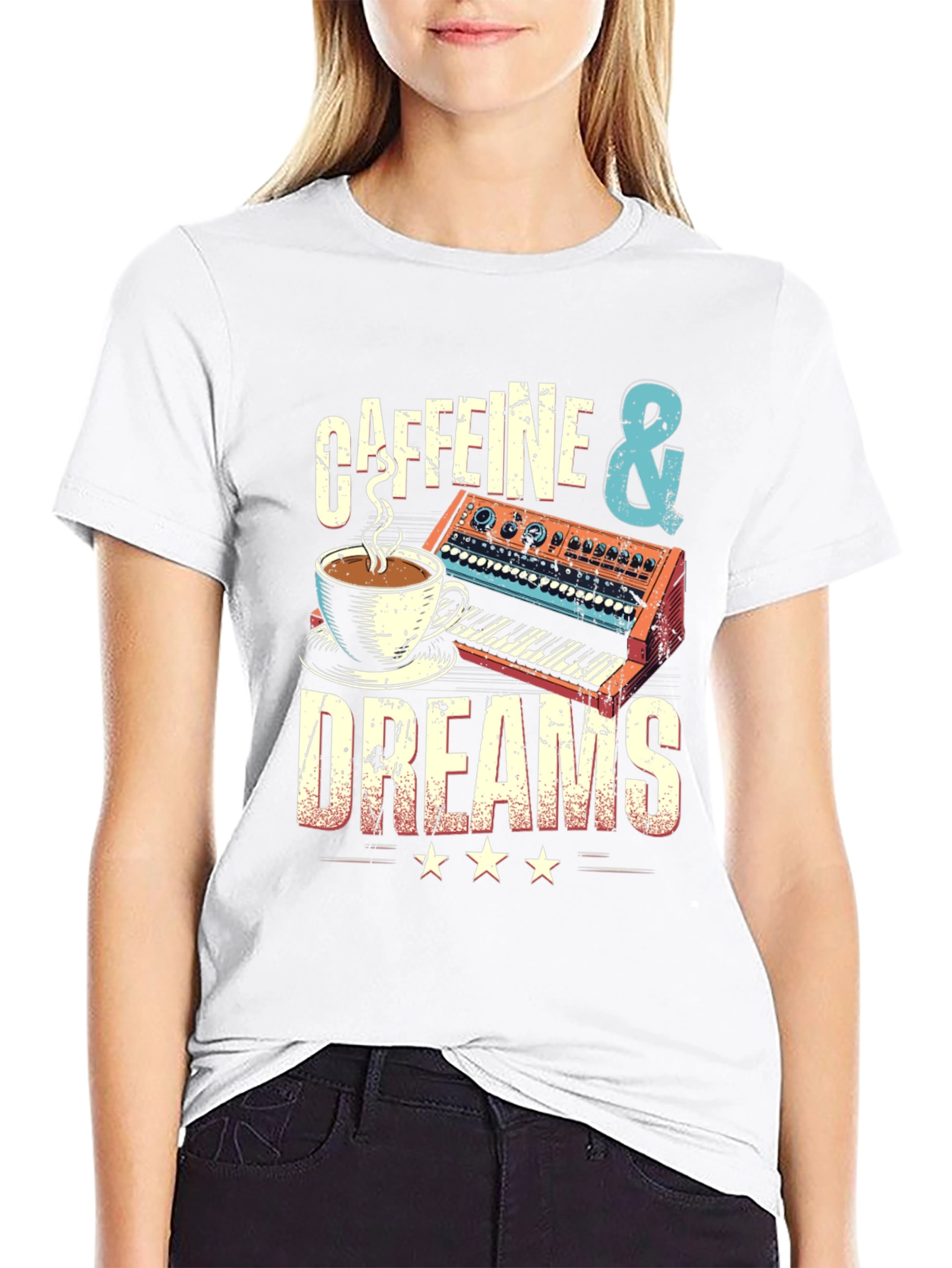 Caffeine & Dreams Graphic Tee