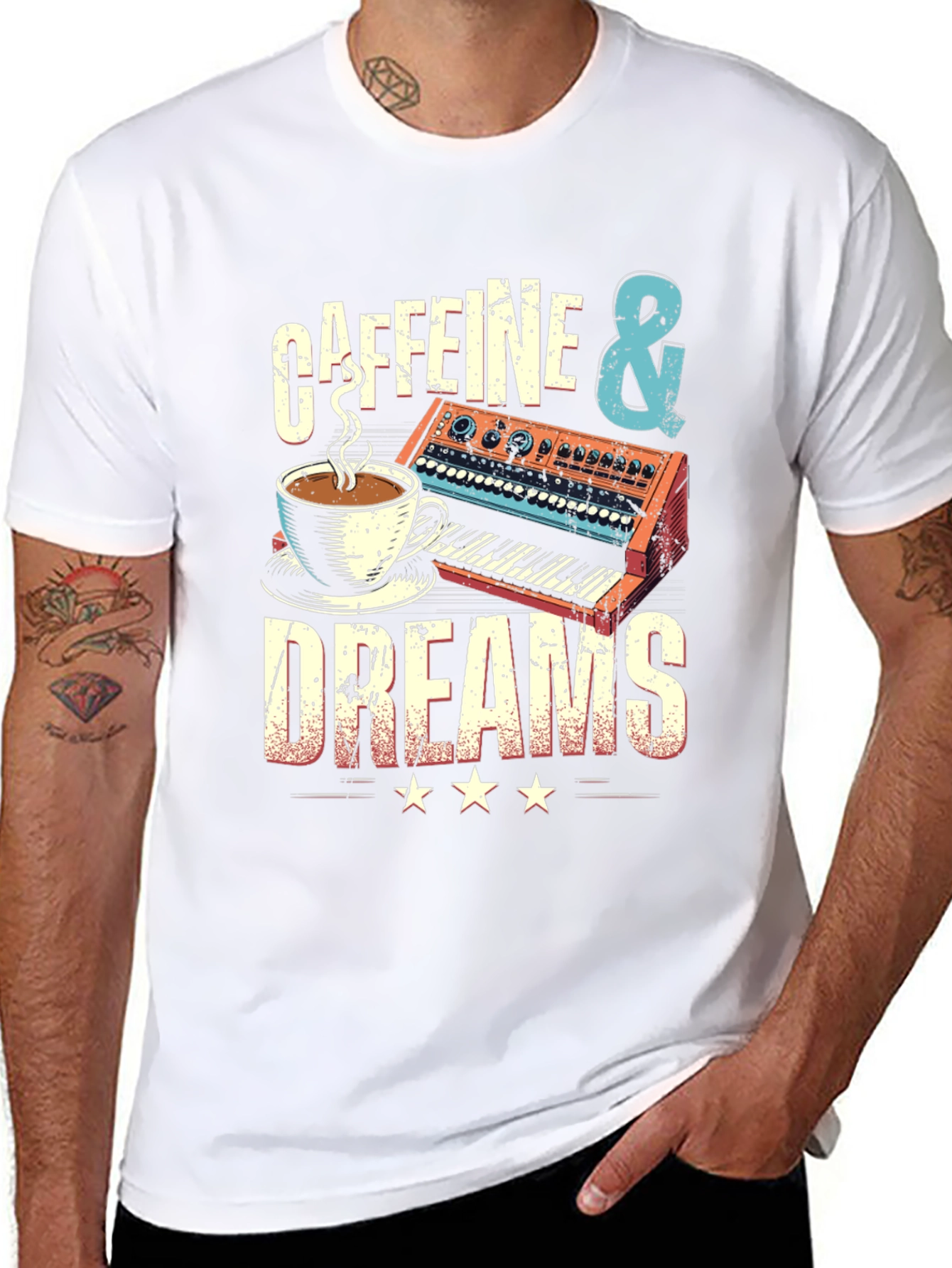 Caffeine & Dreams Graphic Tee