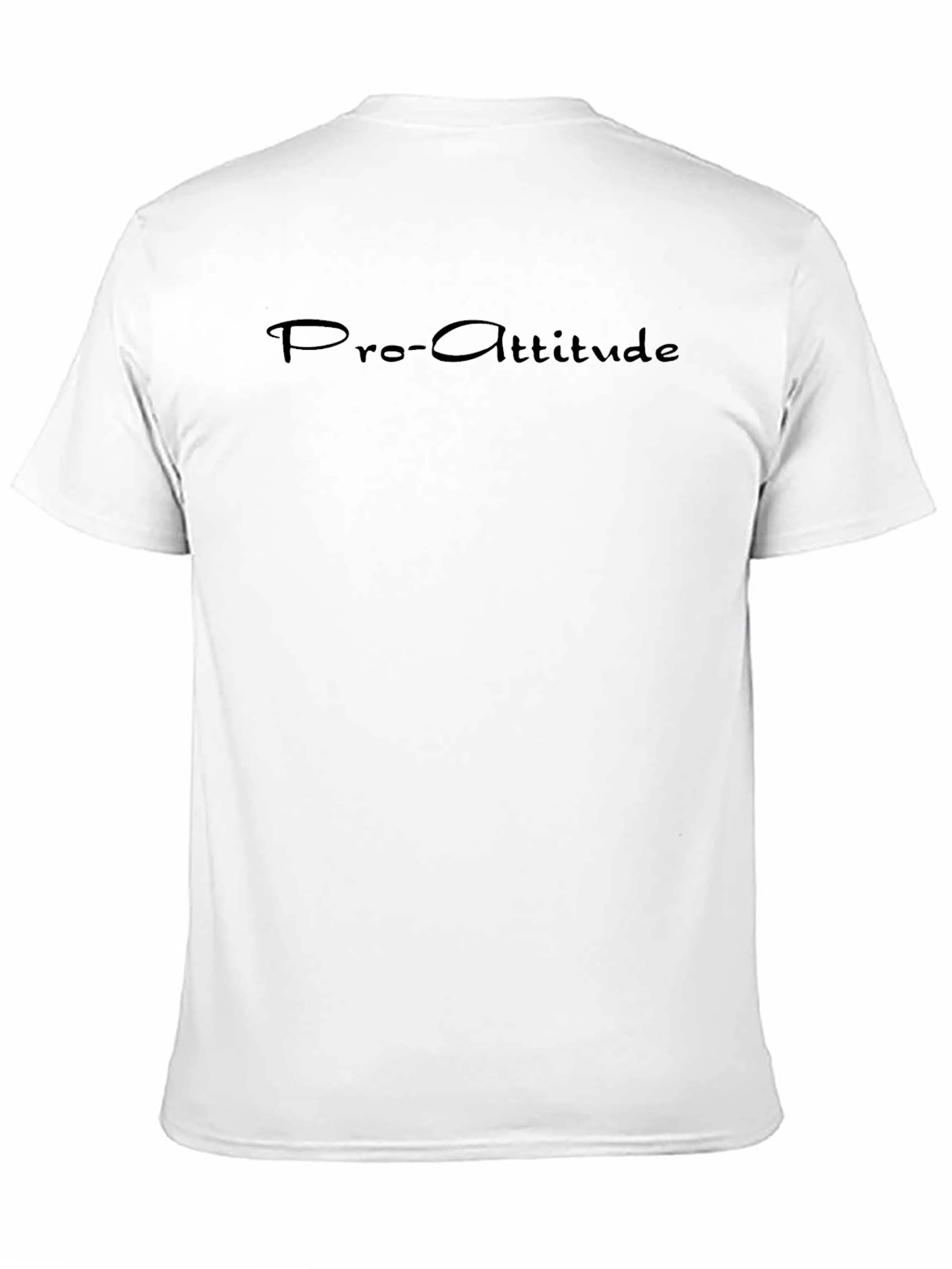 Pro-Attitude Black Crew Neck T-Shirt