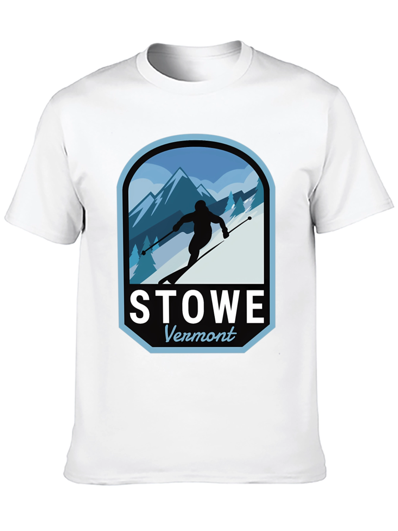 Stowe Vermont Skiing T-Shirt