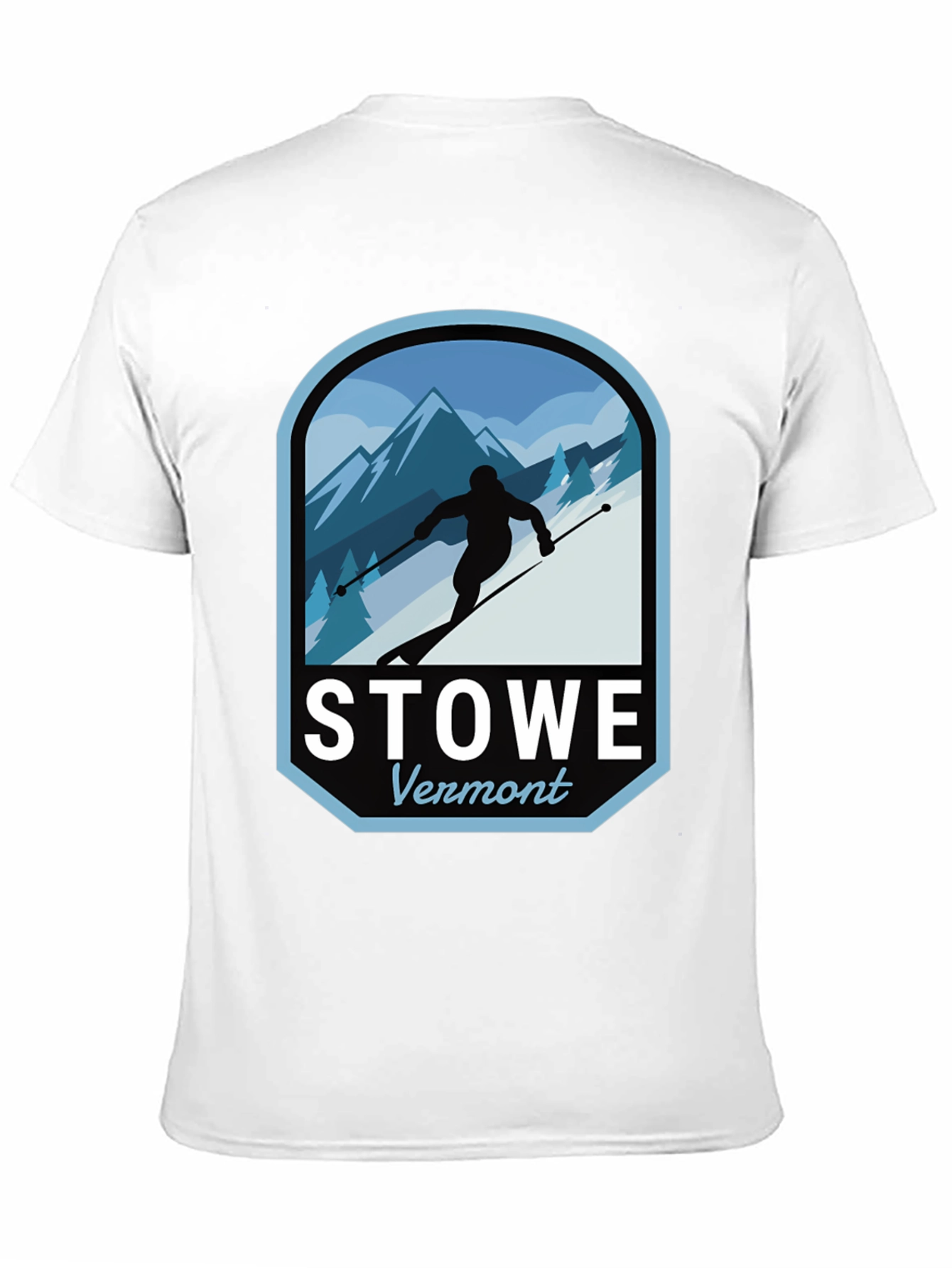 Stowe Vermont Skiing T-Shirt