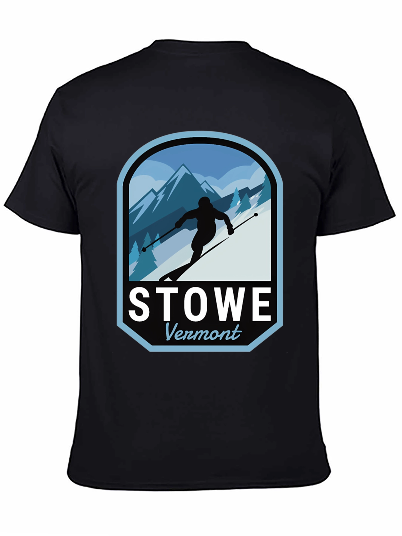 Stowe Vermont Skiing T-Shirt