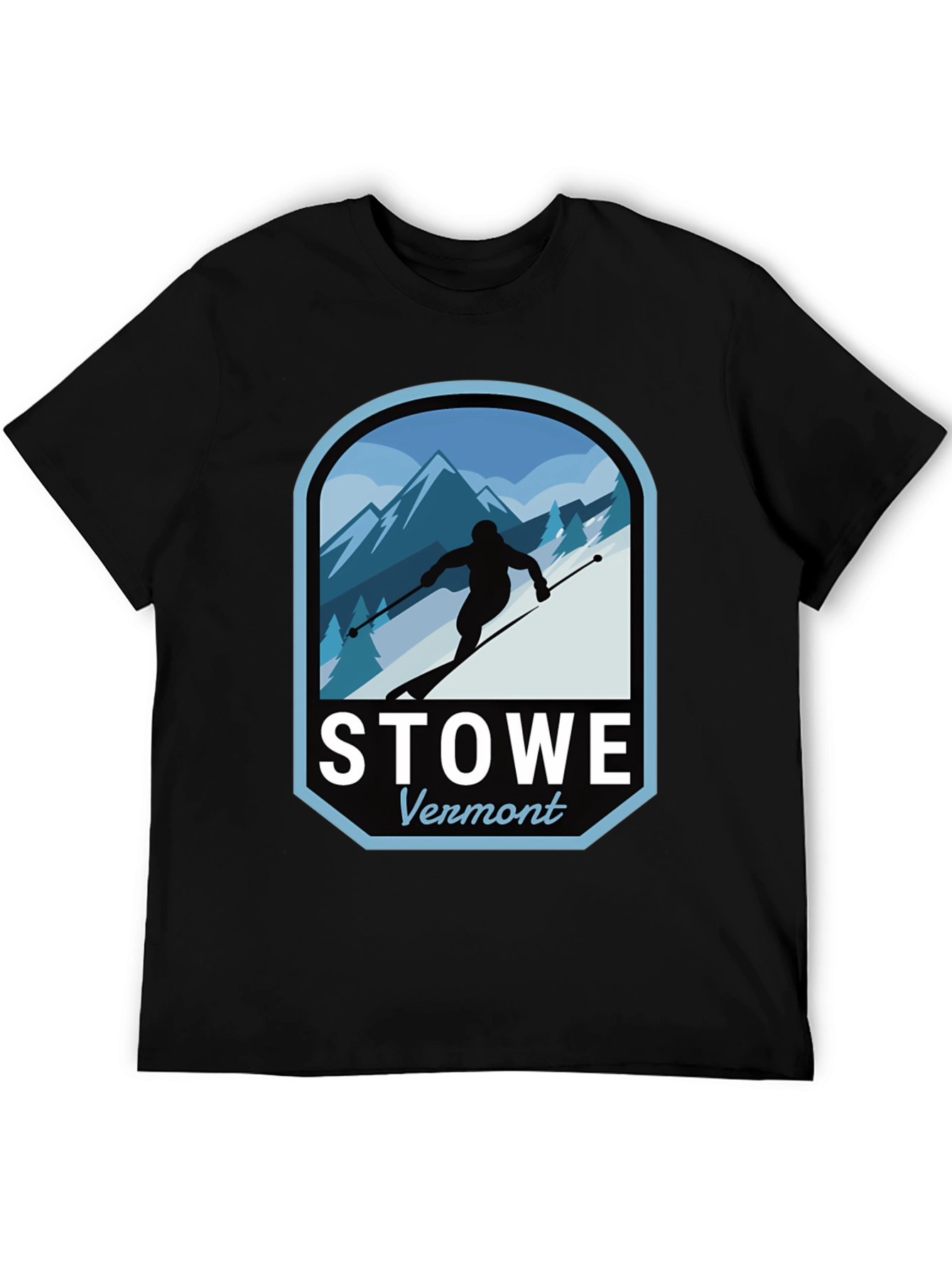 Stowe Vermont Skiing T-Shirt