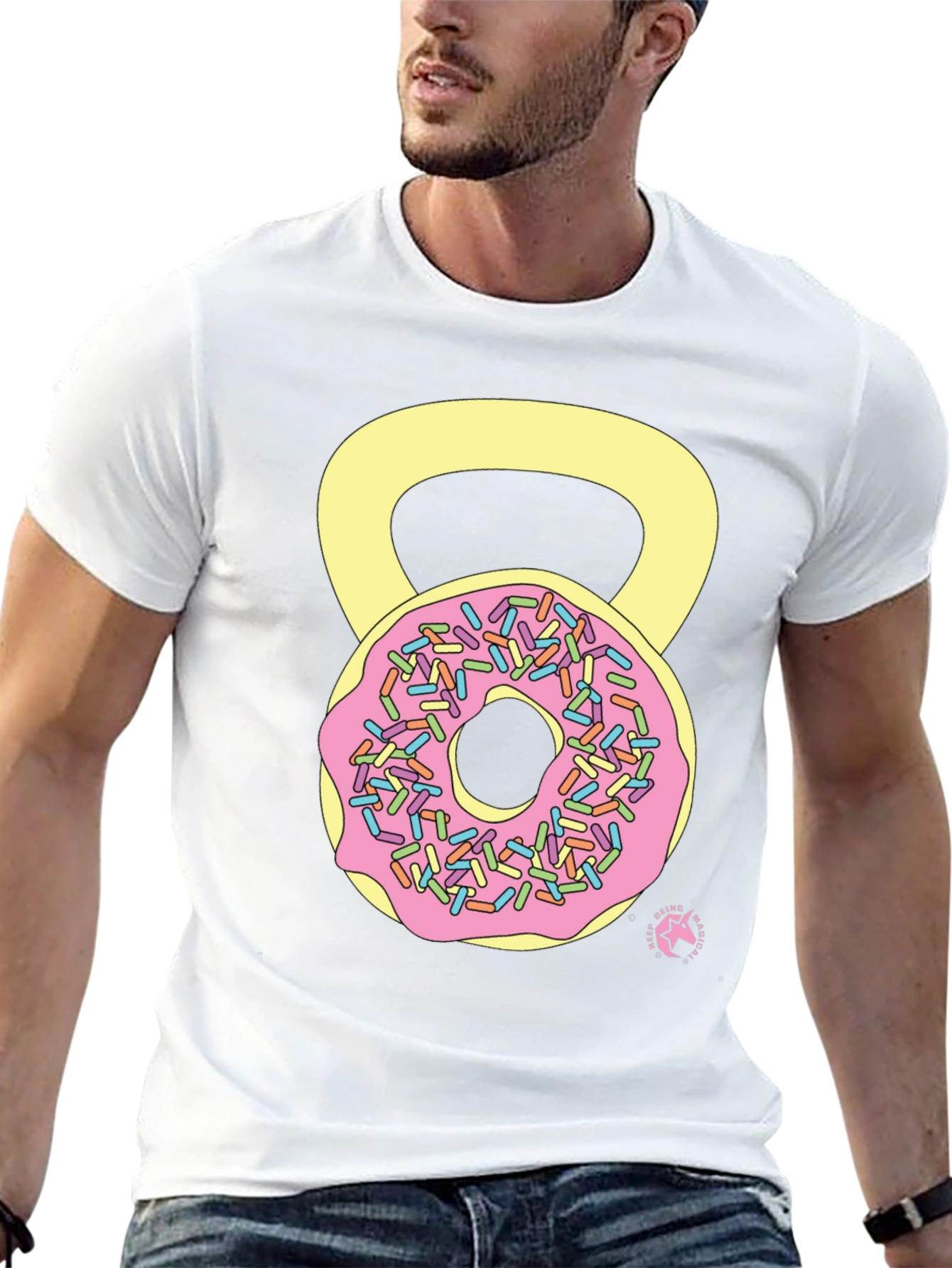 Donut Kettlebell Graphic Tee