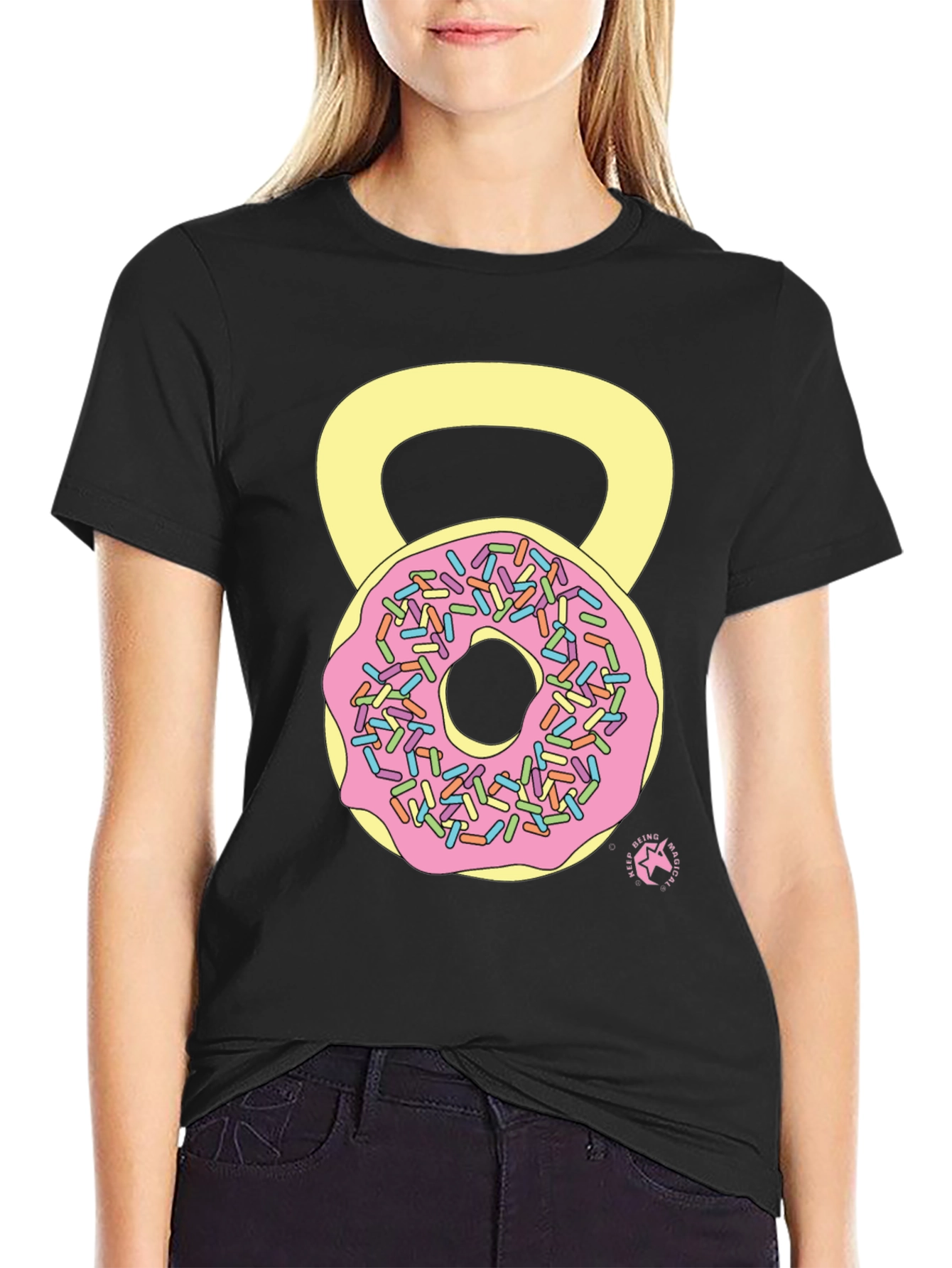 Donut Kettlebell Graphic Tee