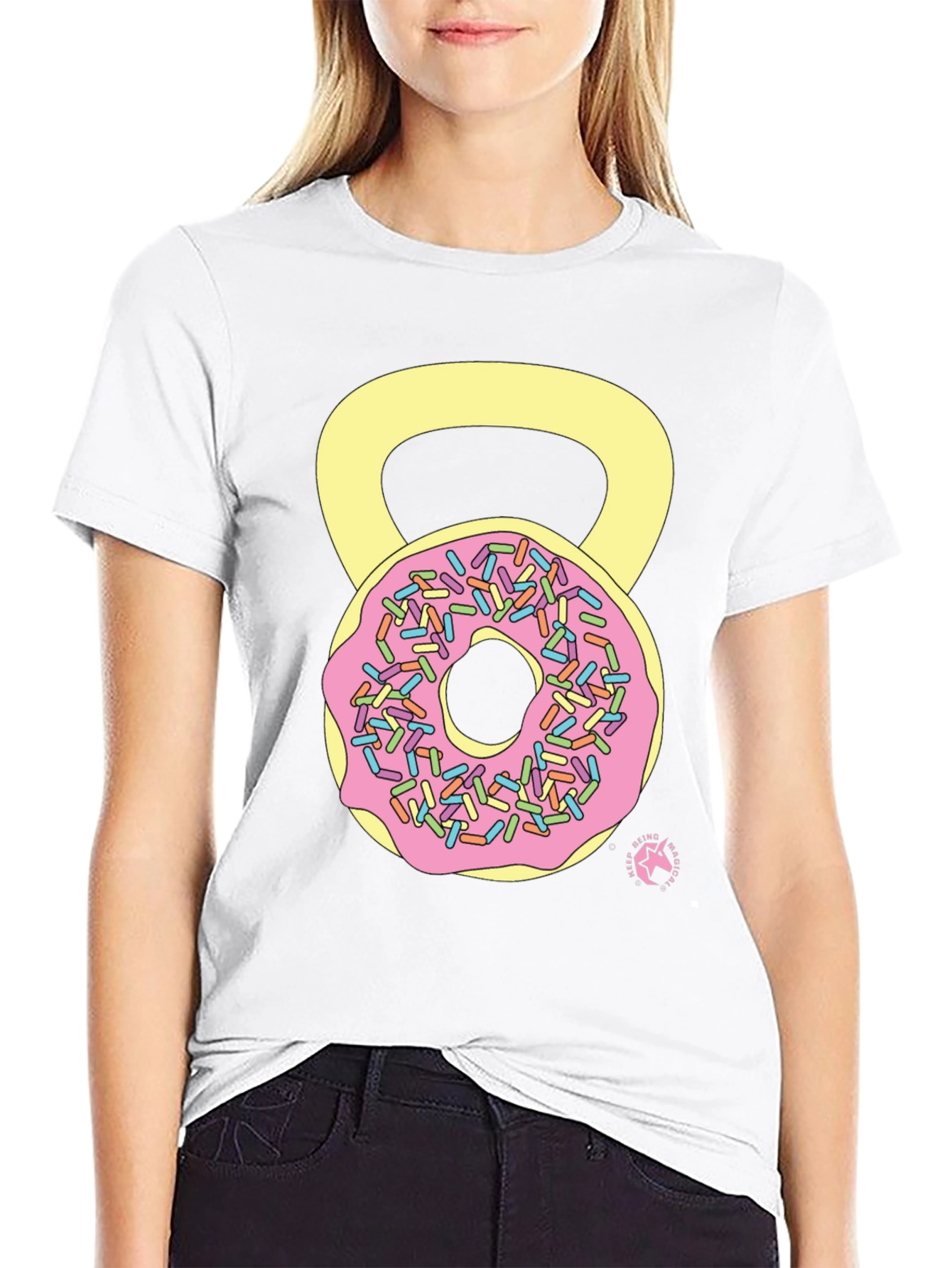 Donut Kettlebell Graphic Tee