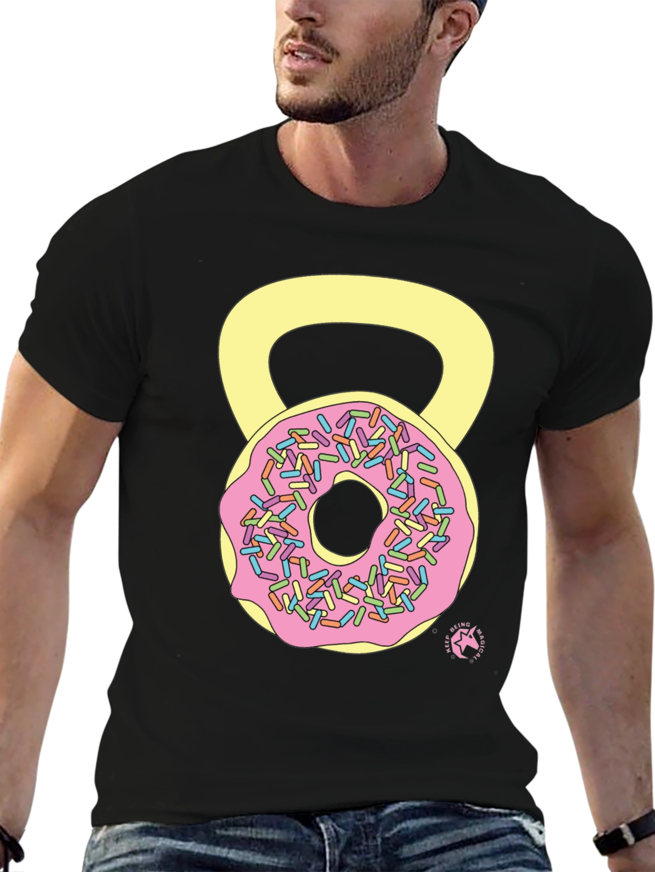 Donut Kettlebell Graphic Tee