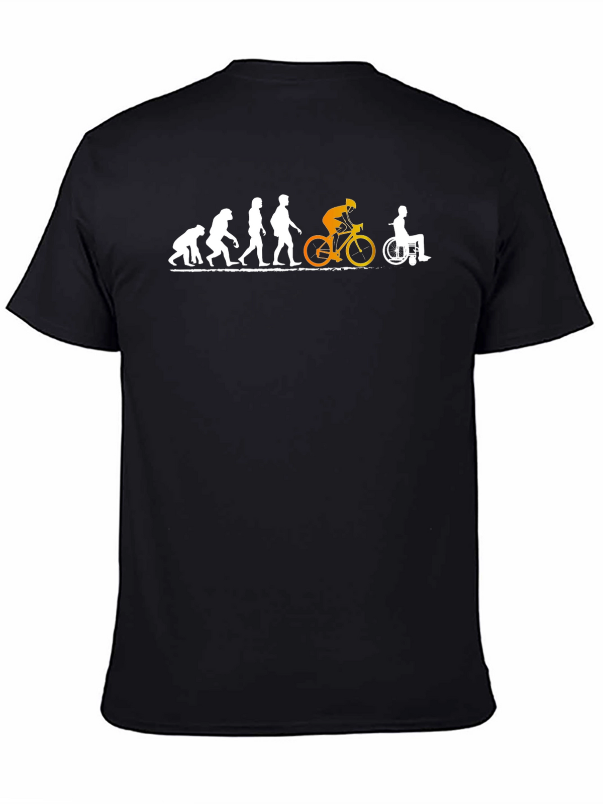 Evolution of Cyclist Funny T-Shirt