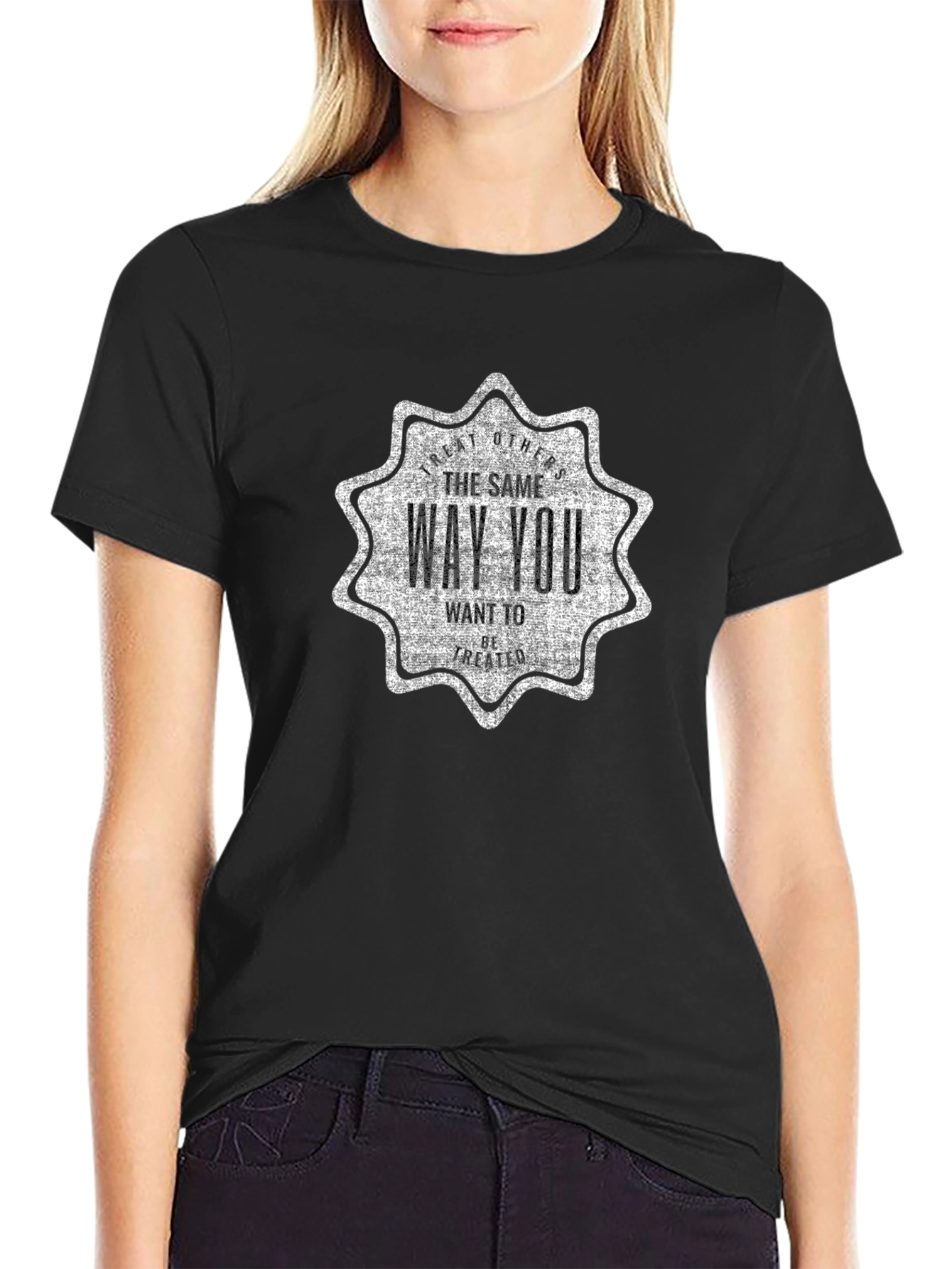 Treat Others T-Shirt - Classic Black Tee