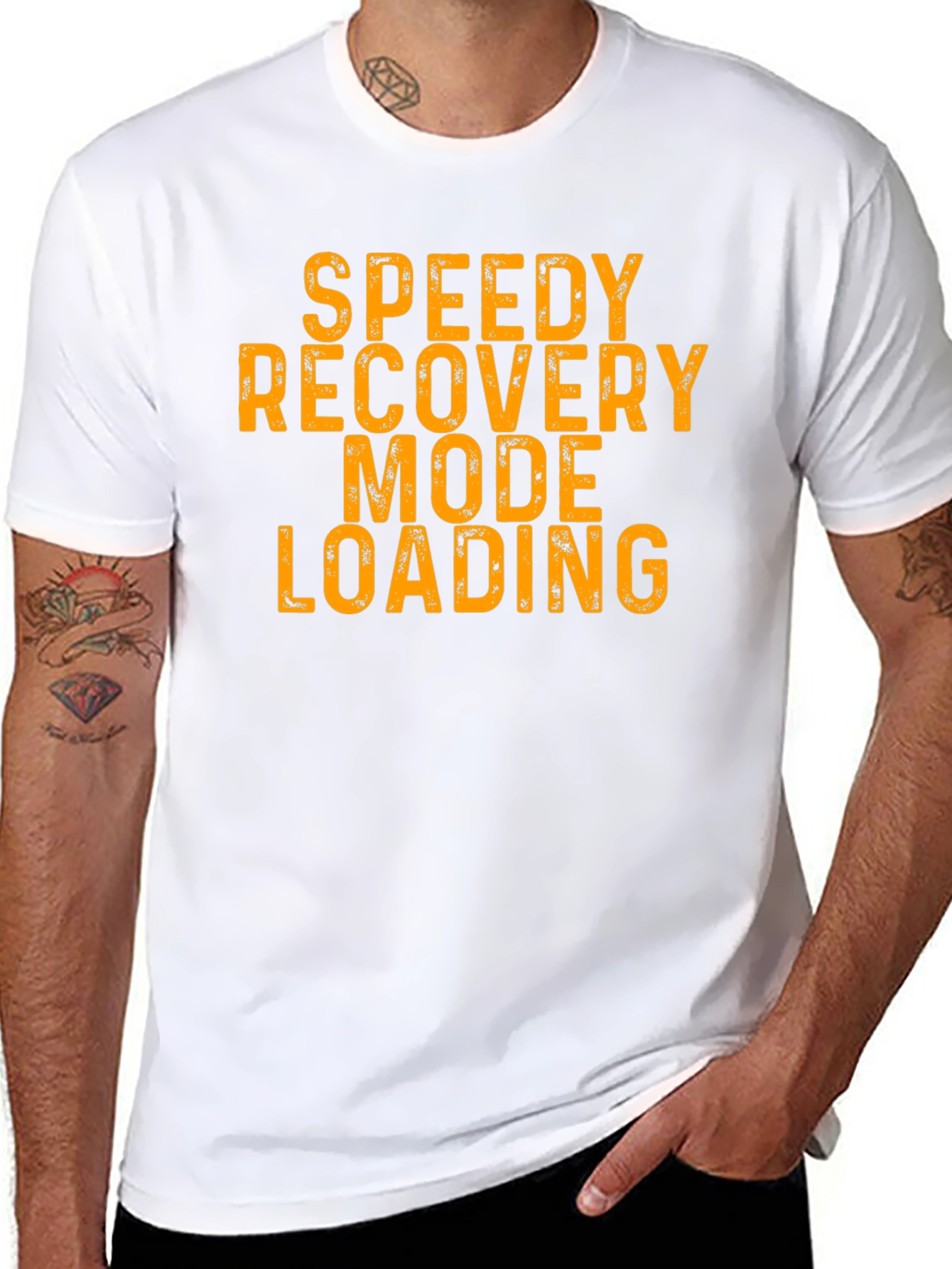 Speedy Recovery Mode Loading Graphic Tee