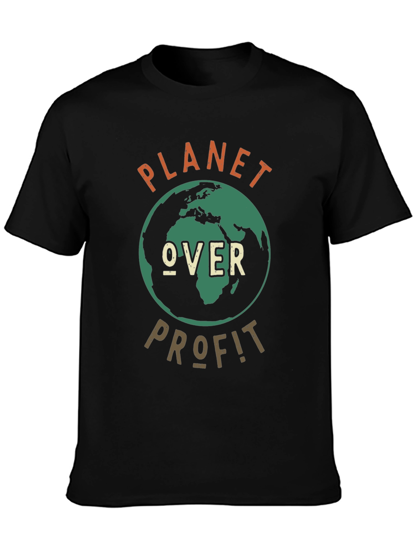 Planet Over Profit Graphic Tee - Earth Day Shirt