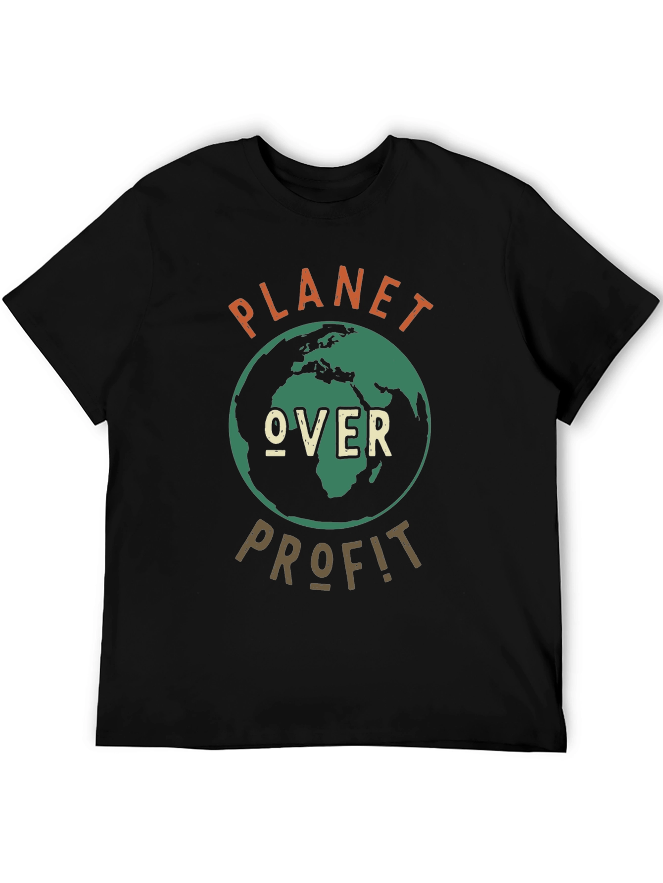 Planet Over Profit Graphic Tee - Earth Day Shirt