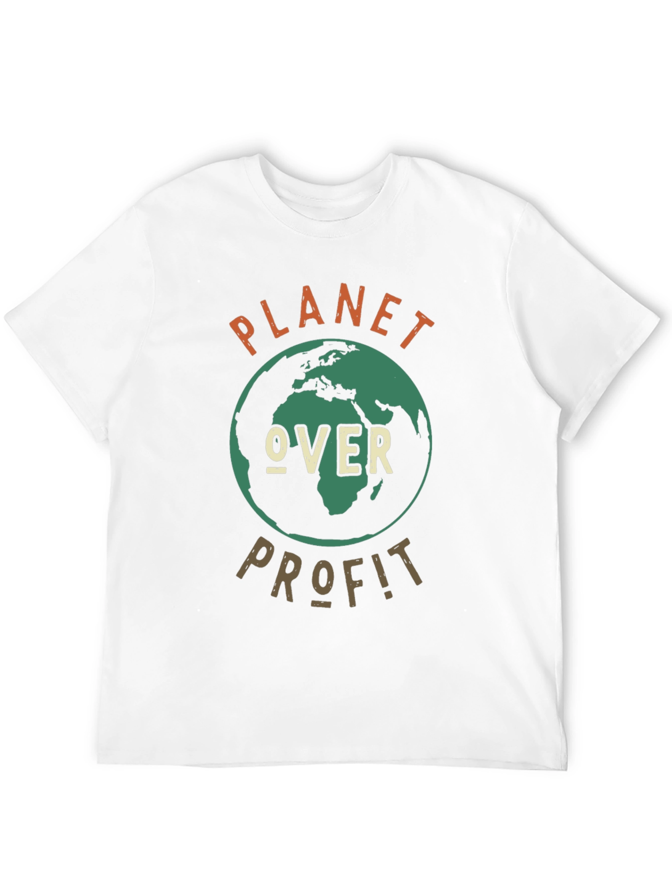 Planet Over Profit Graphic Tee - Earth Day Shirt