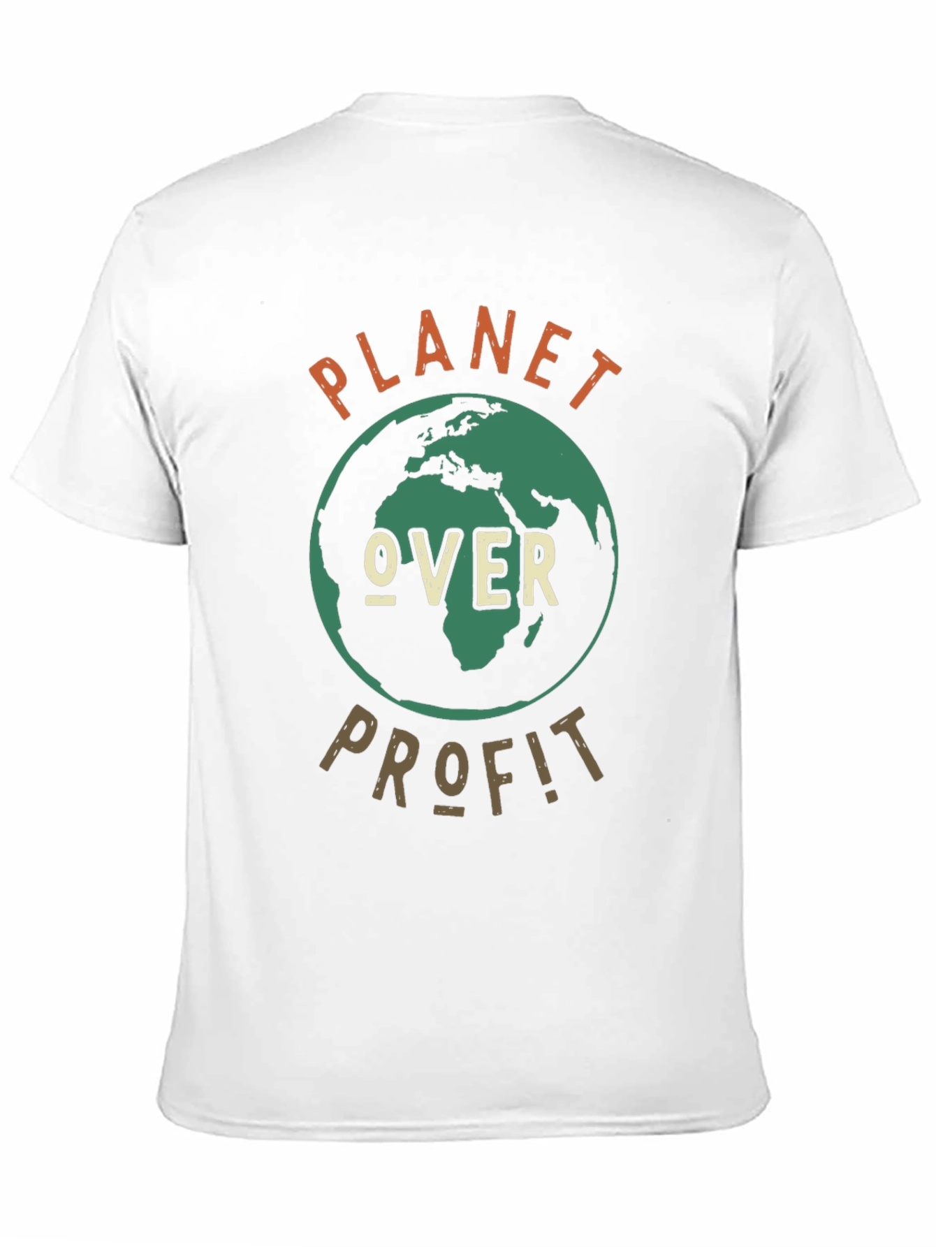 Planet Over Profit Graphic Tee - Earth Day Shirt