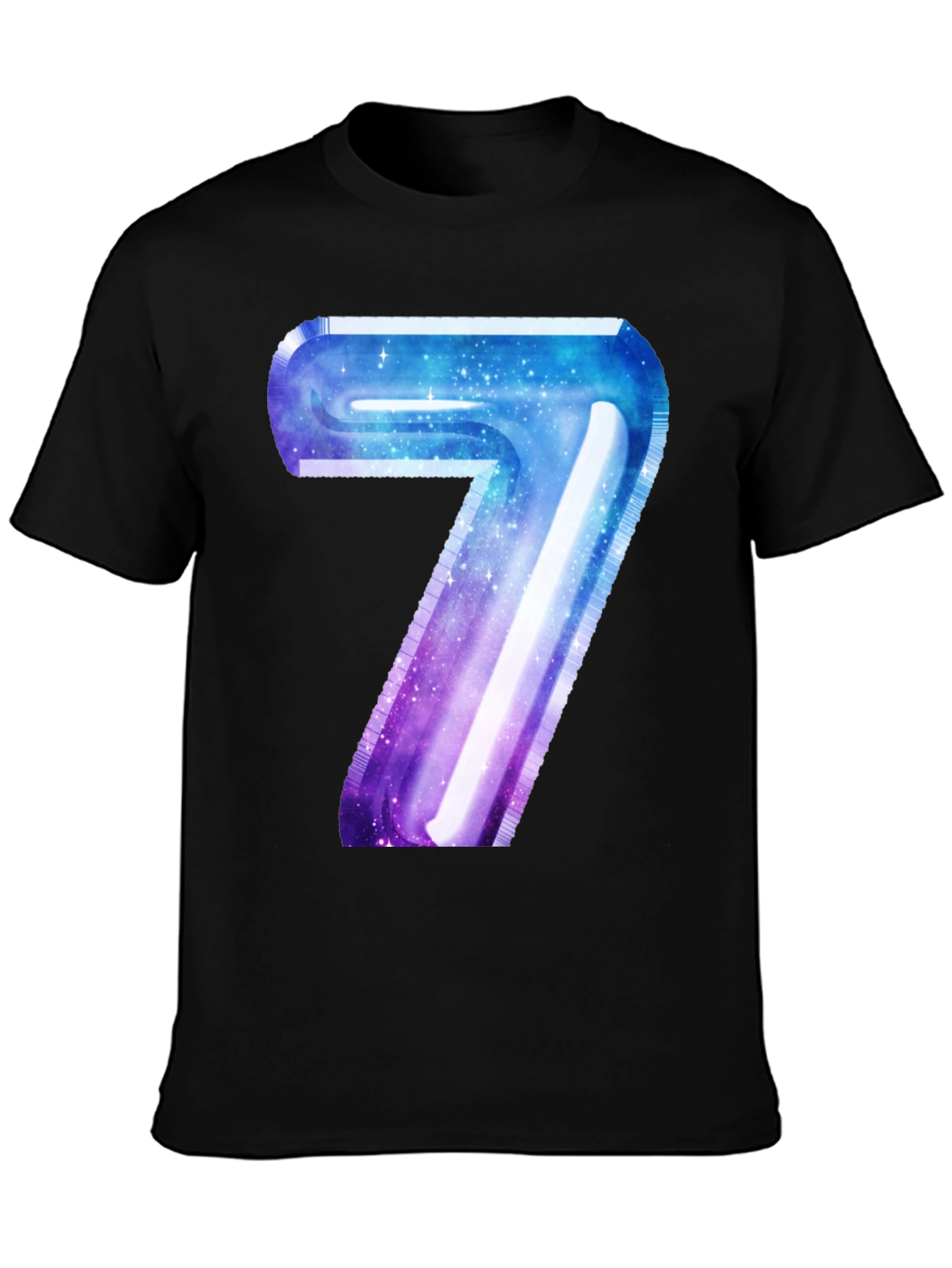 Galaxy Number 7 Graphic Tee