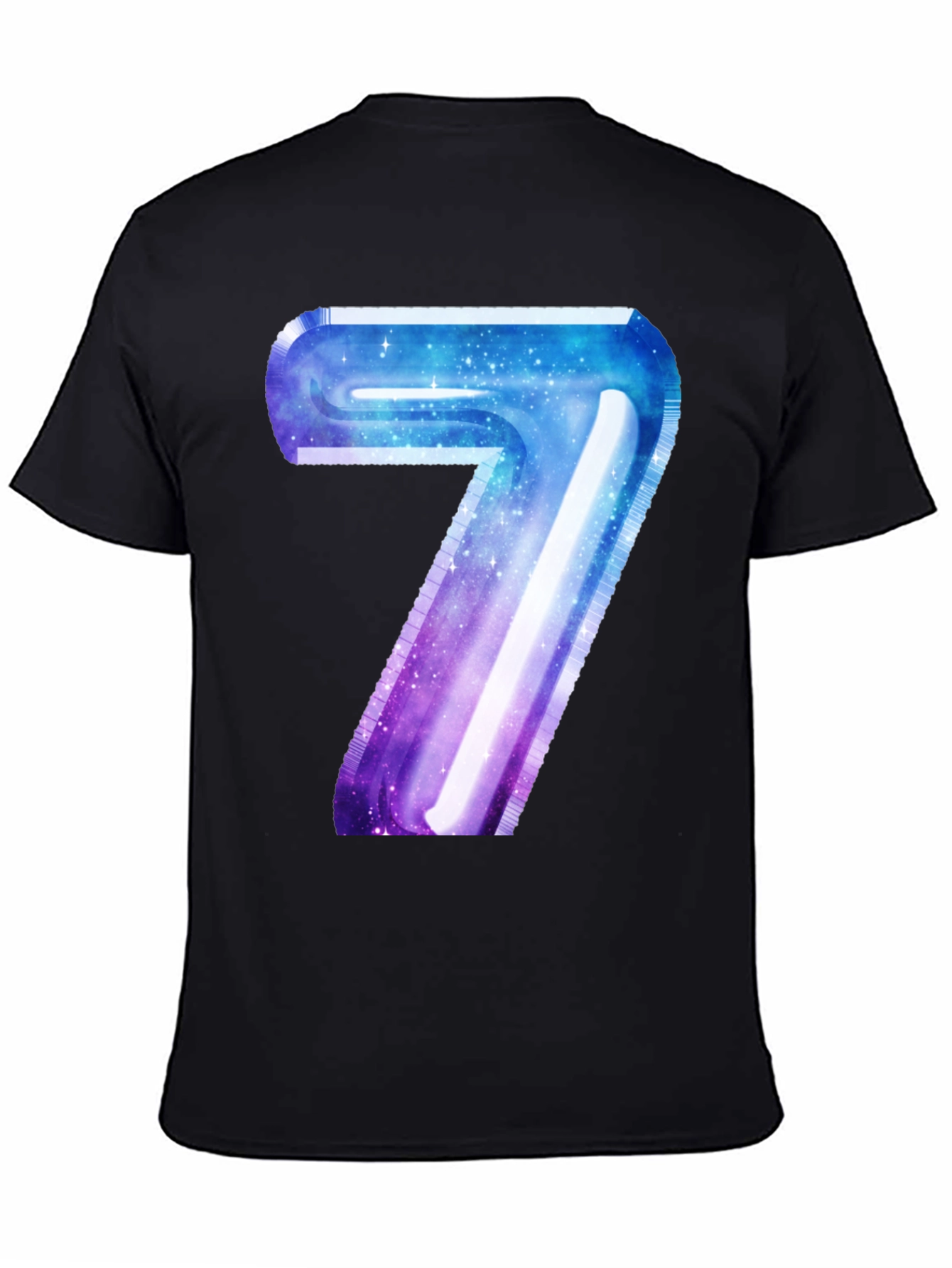 Galaxy Number 7 Graphic Tee