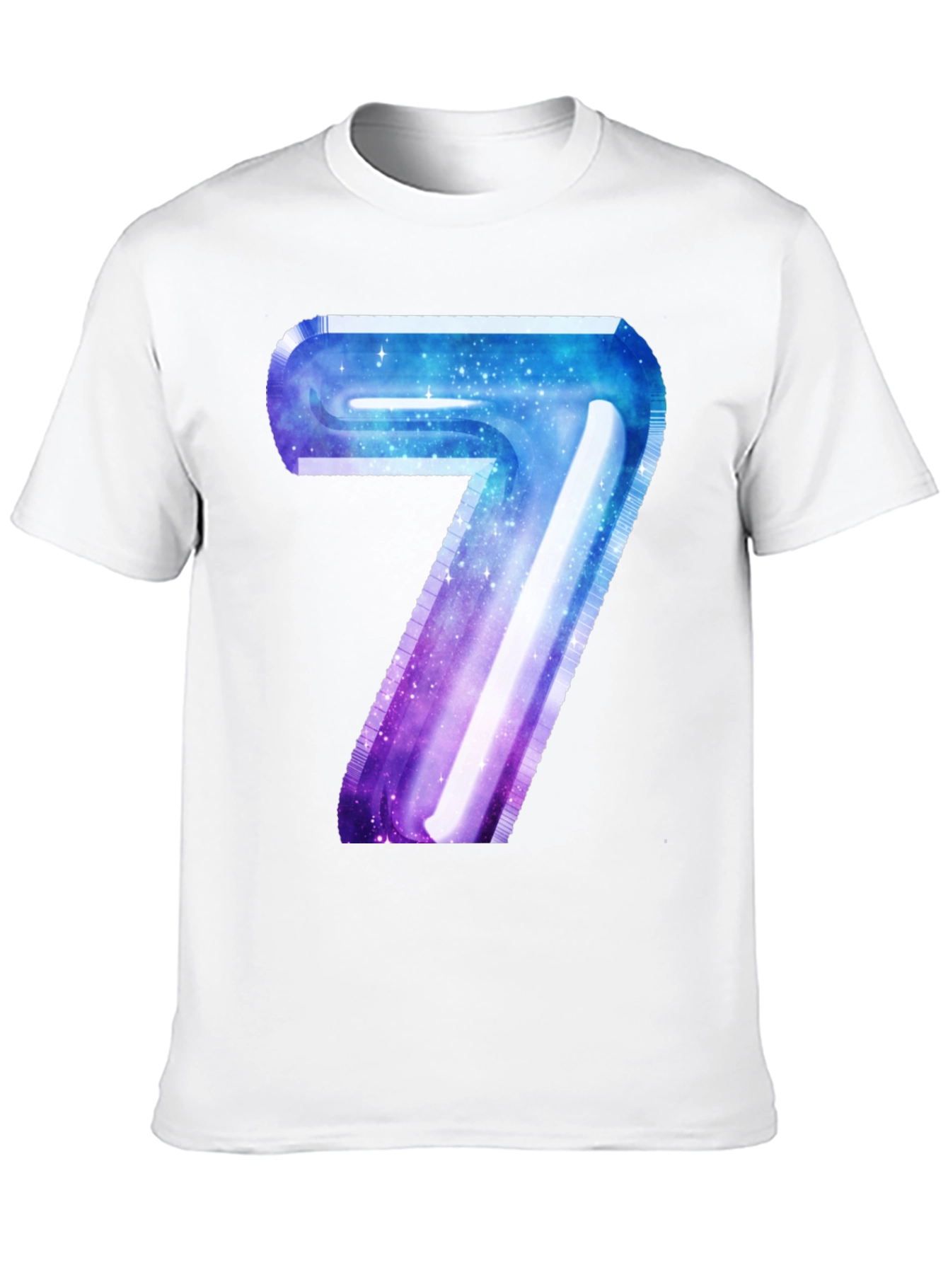 Galaxy Number 7 Graphic Tee
