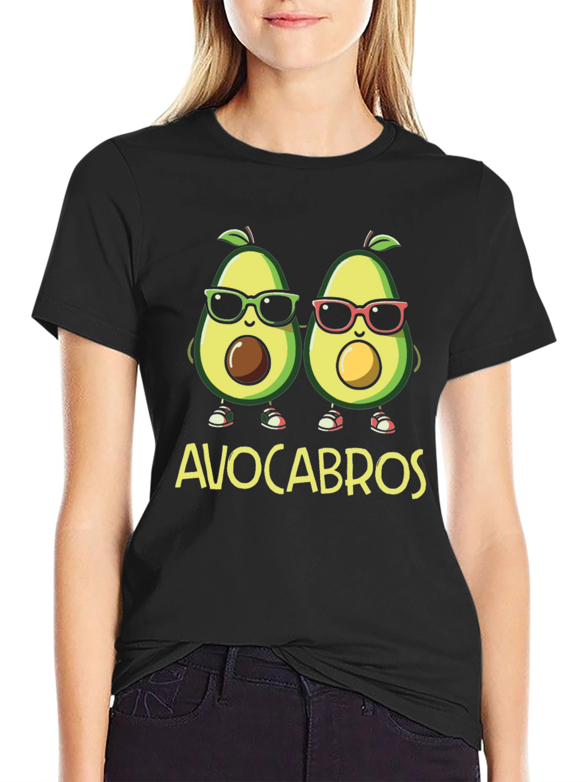 Avocabros Graphic Tee - Fun Avocado Bros T-Shirt