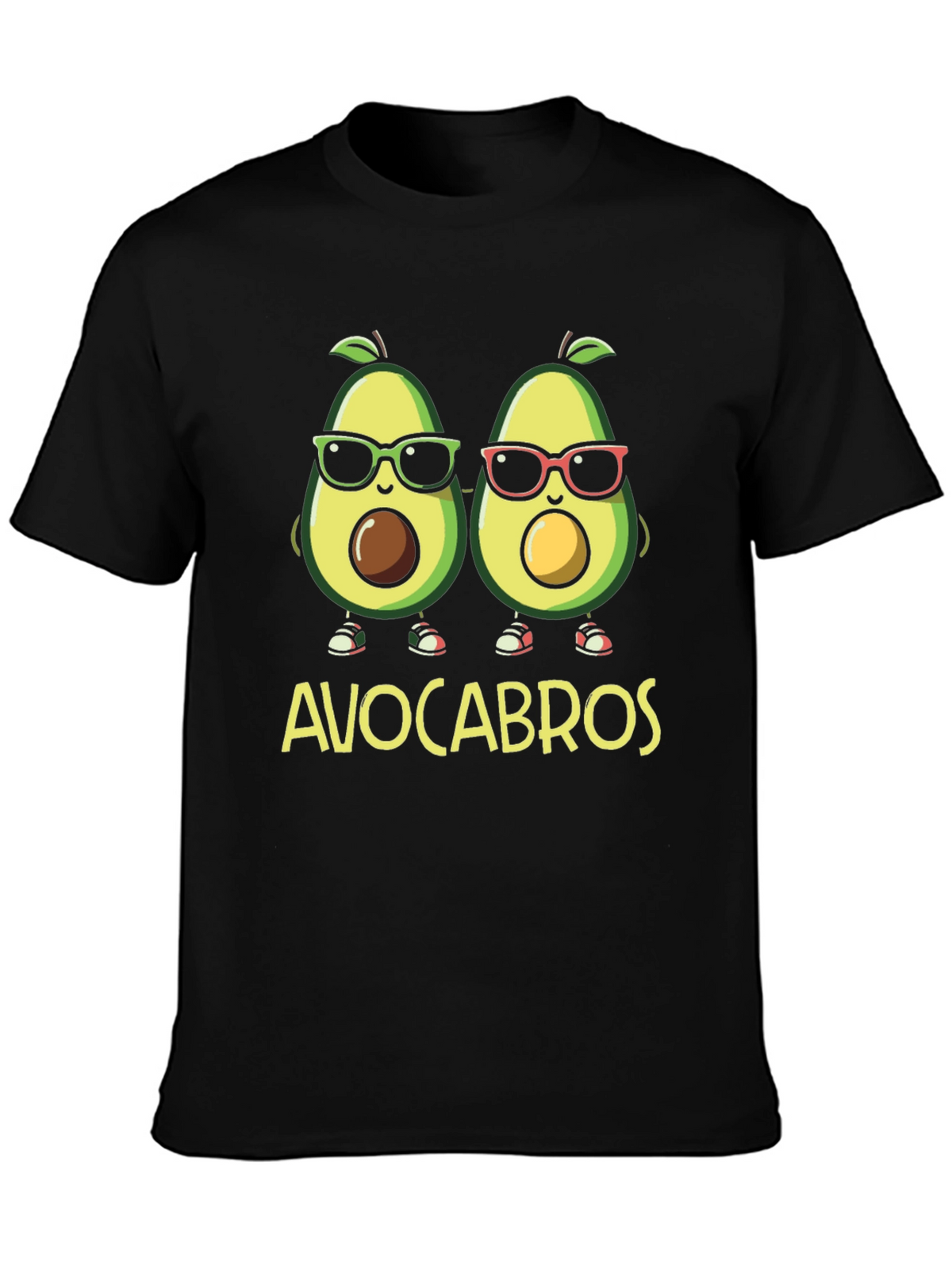 Avocabros Graphic Tee - Fun Avocado Bros T-Shirt