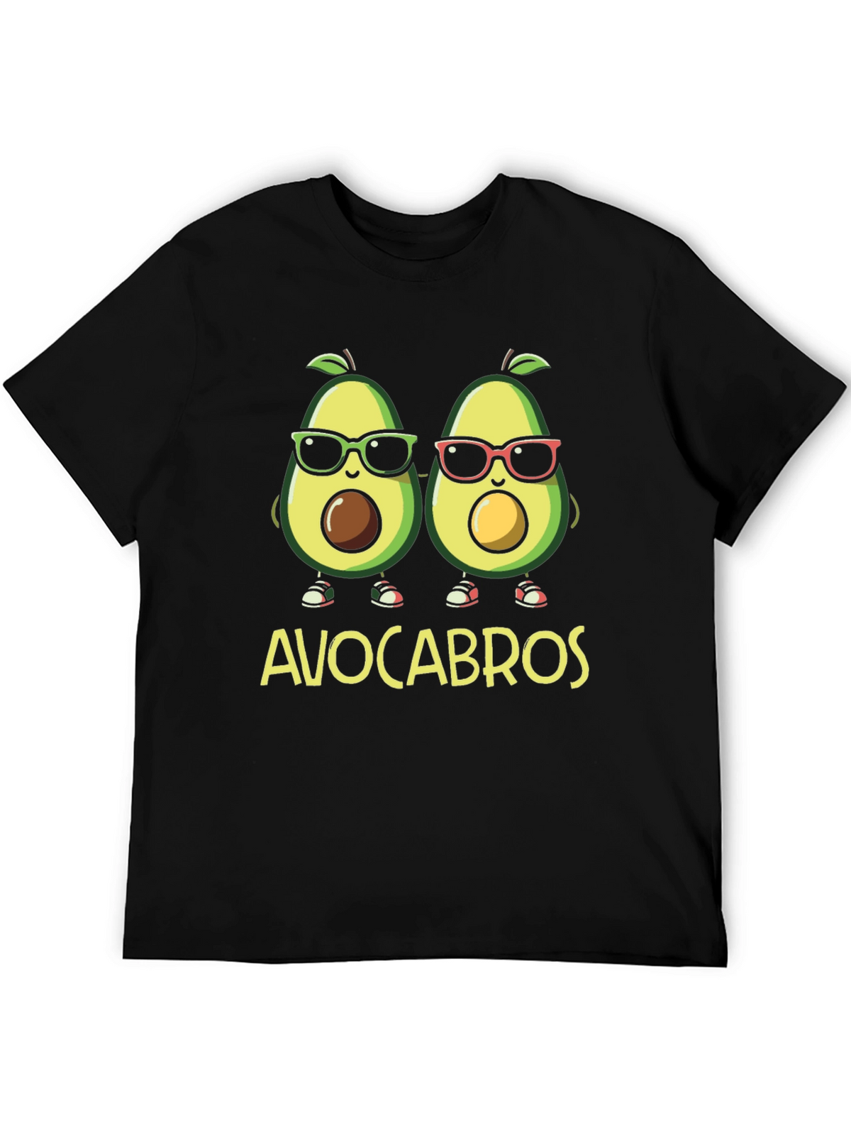 Avocabros Graphic Tee - Fun Avocado Bros T-Shirt