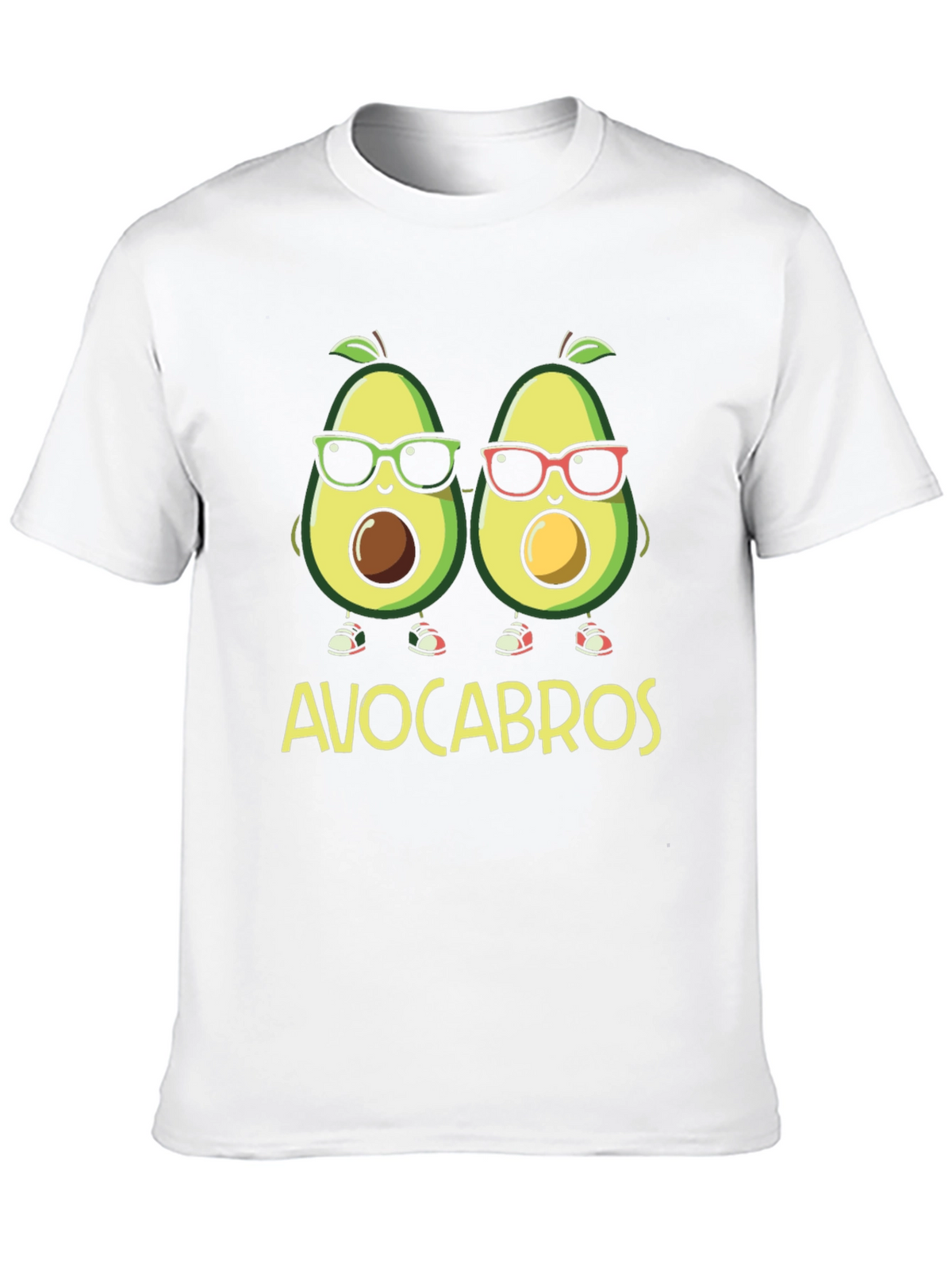 Avocabros Graphic Tee - Fun Avocado Bros T-Shirt