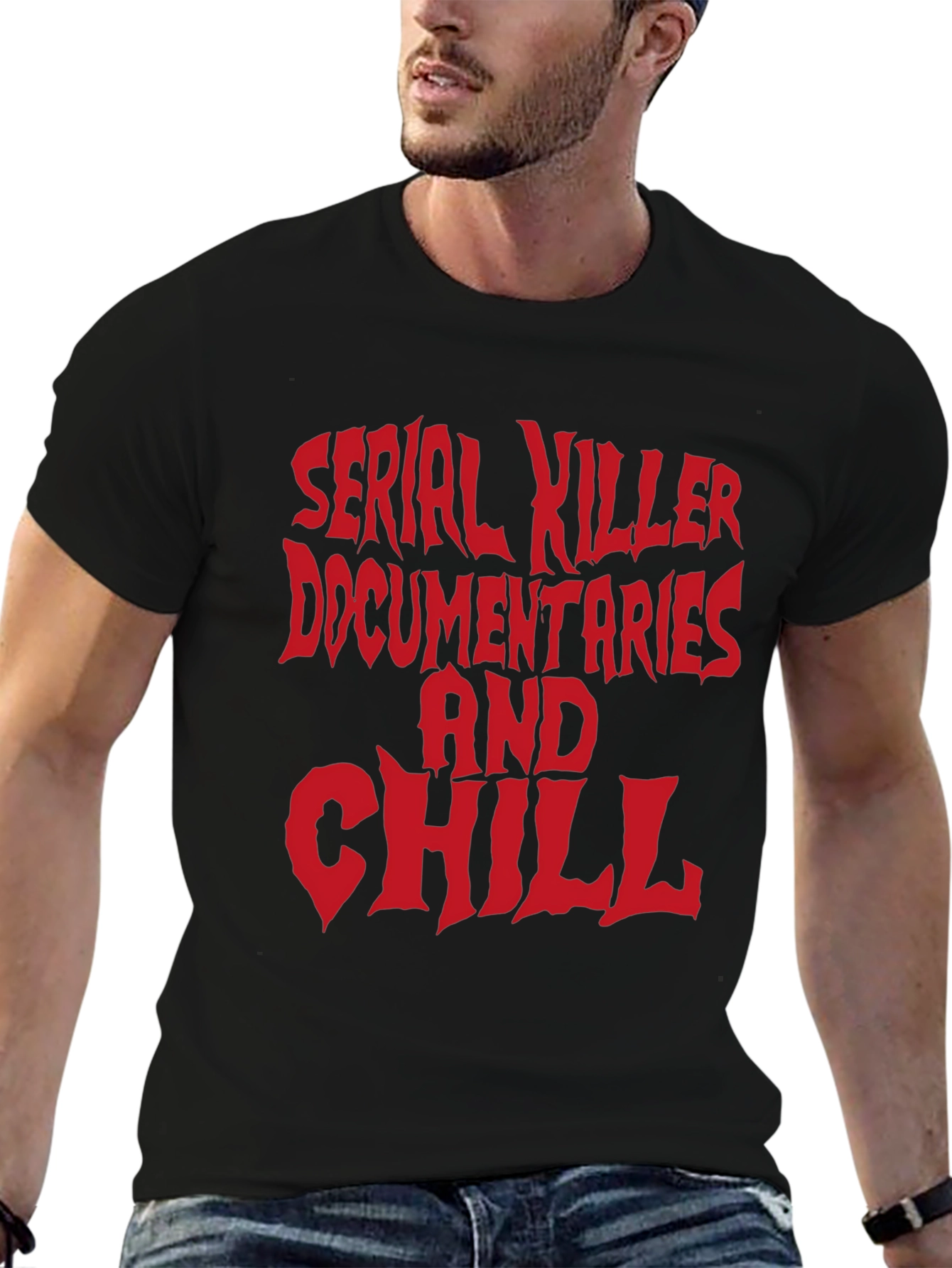 Serial Killer Docs and Chill Graphic Tee