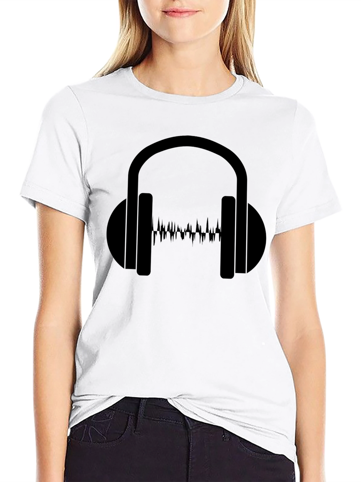 Headphones Graphic T-Shirt