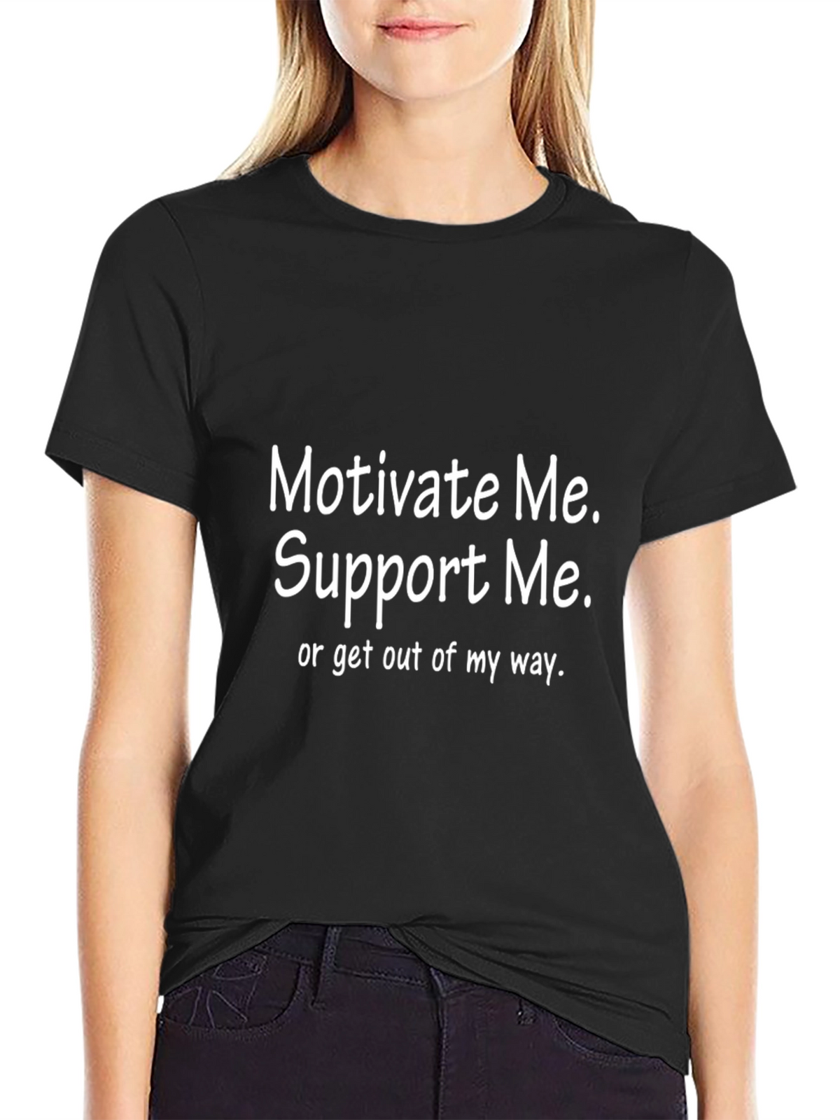 Motivate Me T-Shirt - Funny Slogan Tee