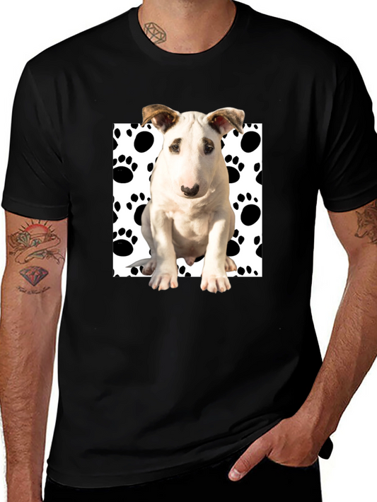 Dog Paw Print T-Shirt - Stylish & Fun!