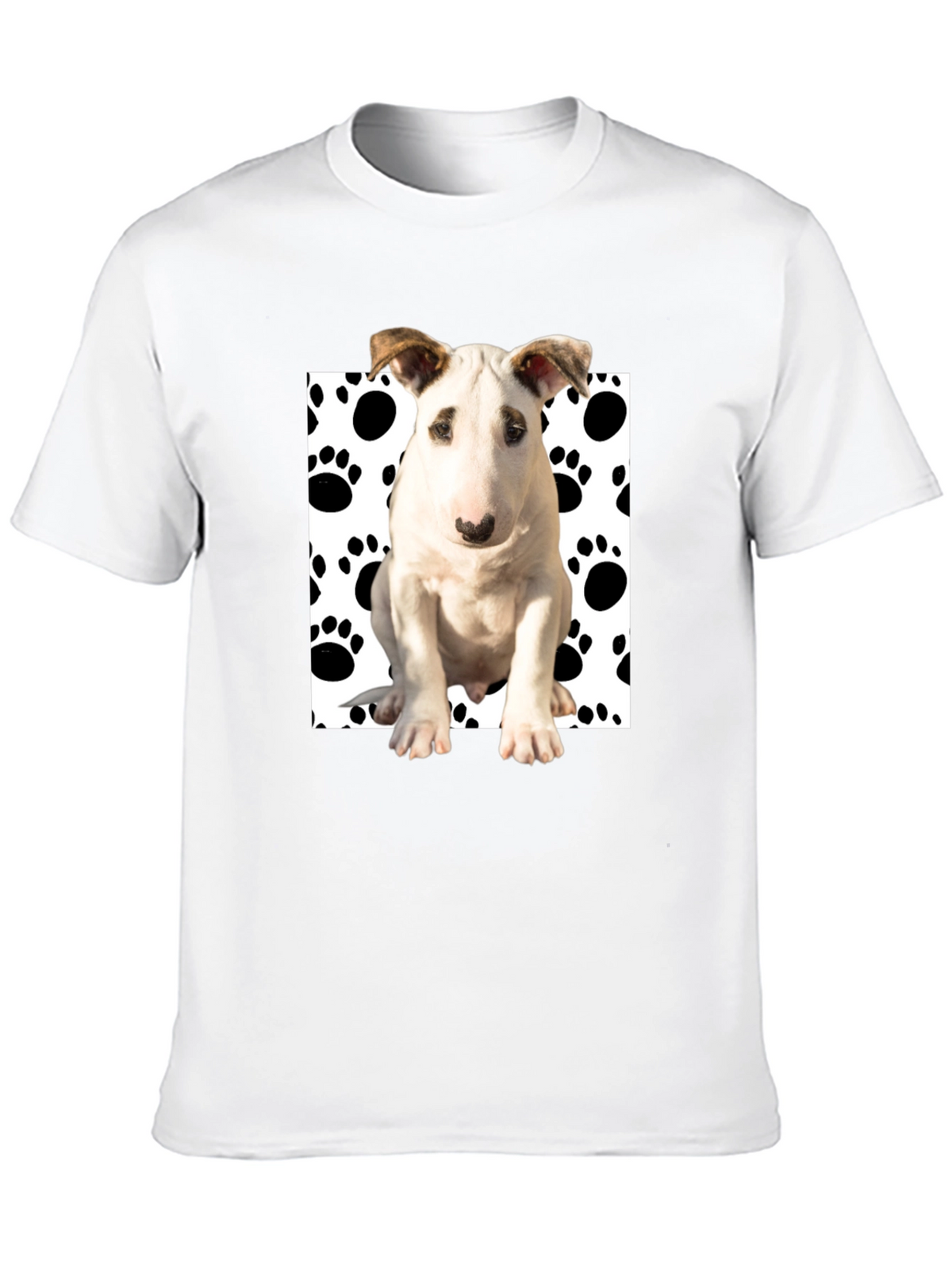 Dog Paw Print T-Shirt - Stylish & Fun!