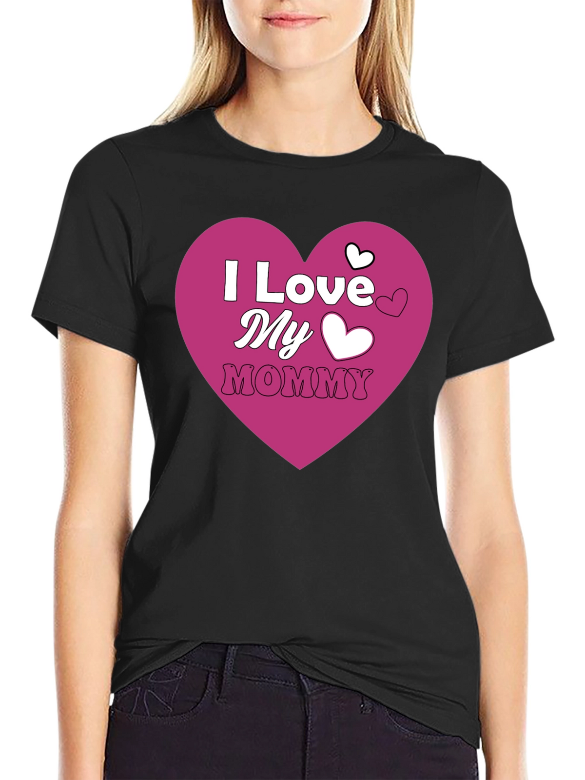 I Love My Mommy Graphic Tee - Mens