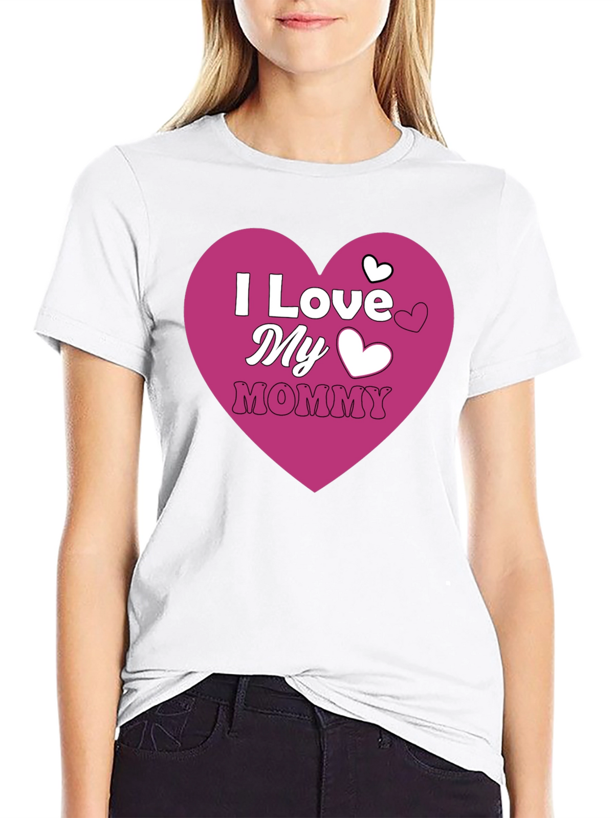 I Love My Mommy Graphic Tee - Mens