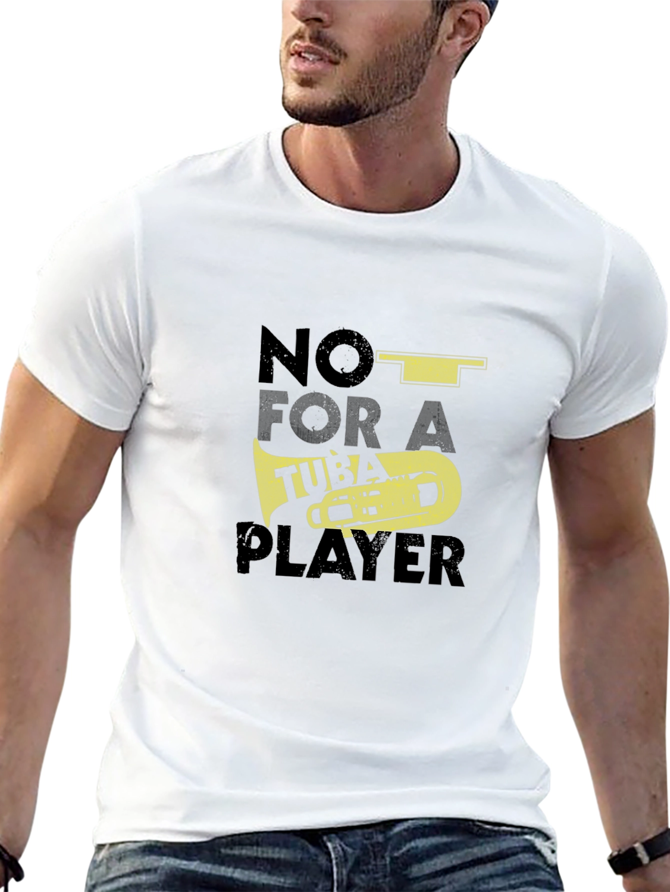 Tuba Player Graphic Tee - Band Humor