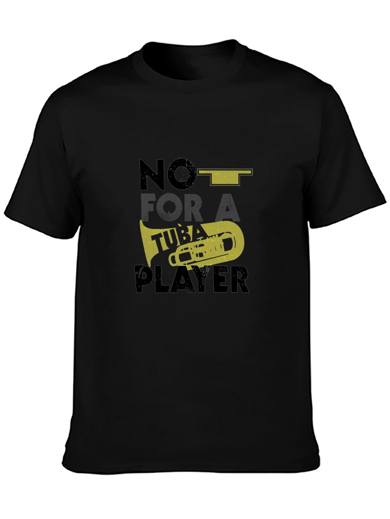 Tuba Player Graphic Tee - Band Humor