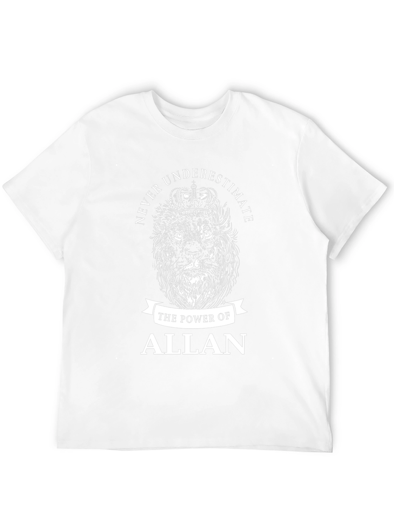 Never Underestimate Allan Graphic Tee