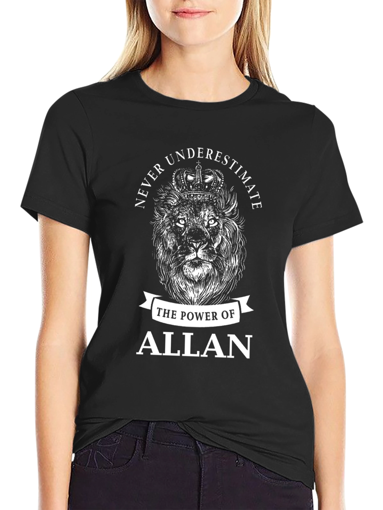 Never Underestimate Allan Graphic Tee