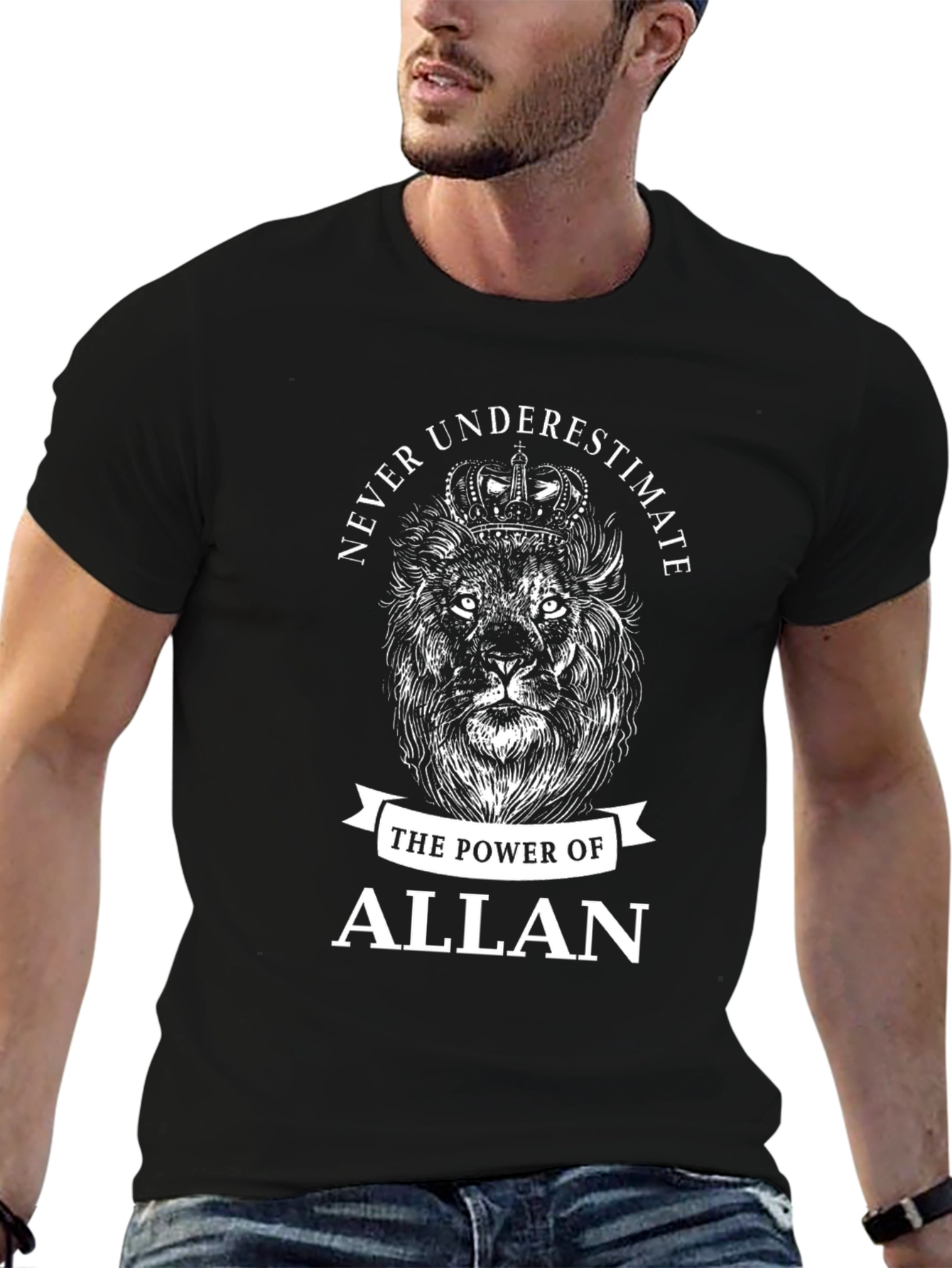 Never Underestimate Allan Graphic Tee