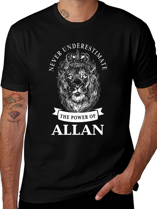 Never Underestimate Allan Graphic Tee