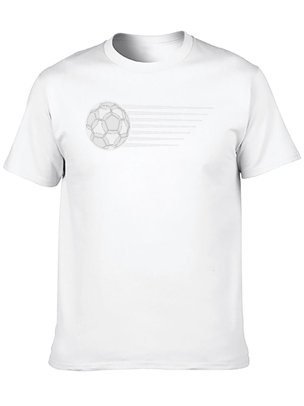 Soccer Ball Speed Graphic T-Shirt