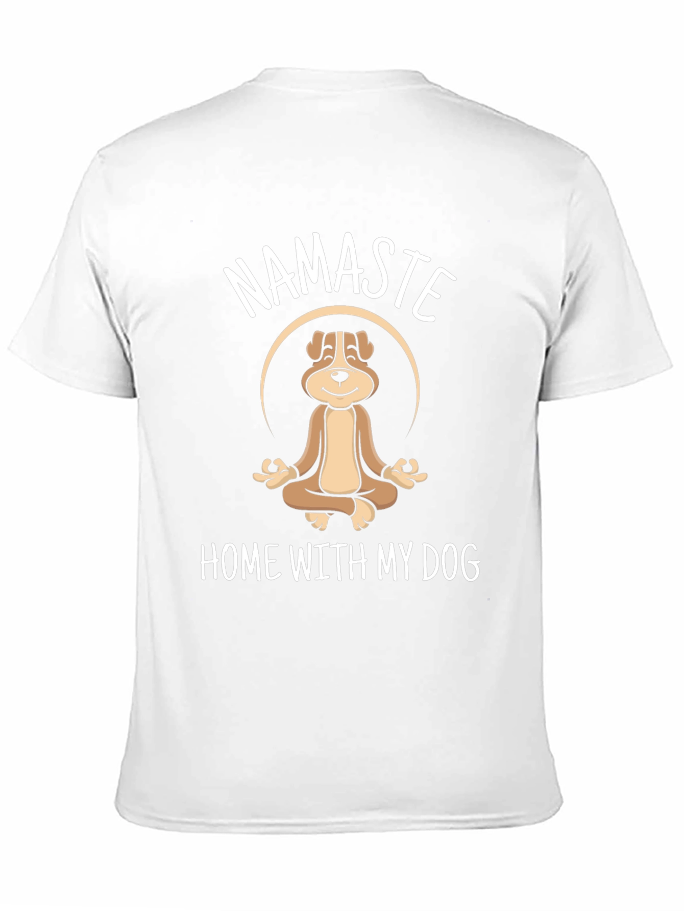 Namaste Home With My Dog T-Shirt